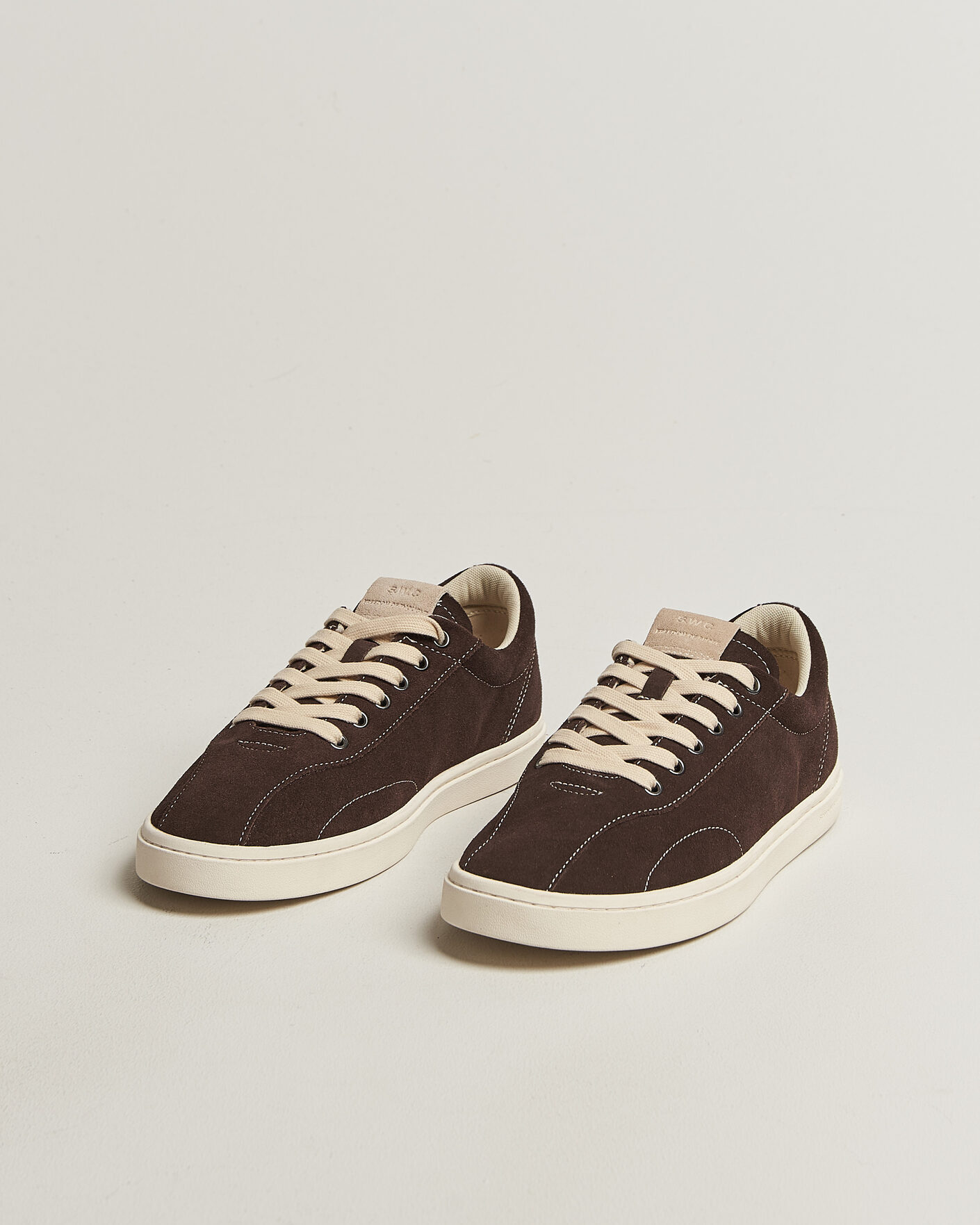 Homme | Baskets | Stepney Workers Club | Surma Suede Sneaker Dark Brown