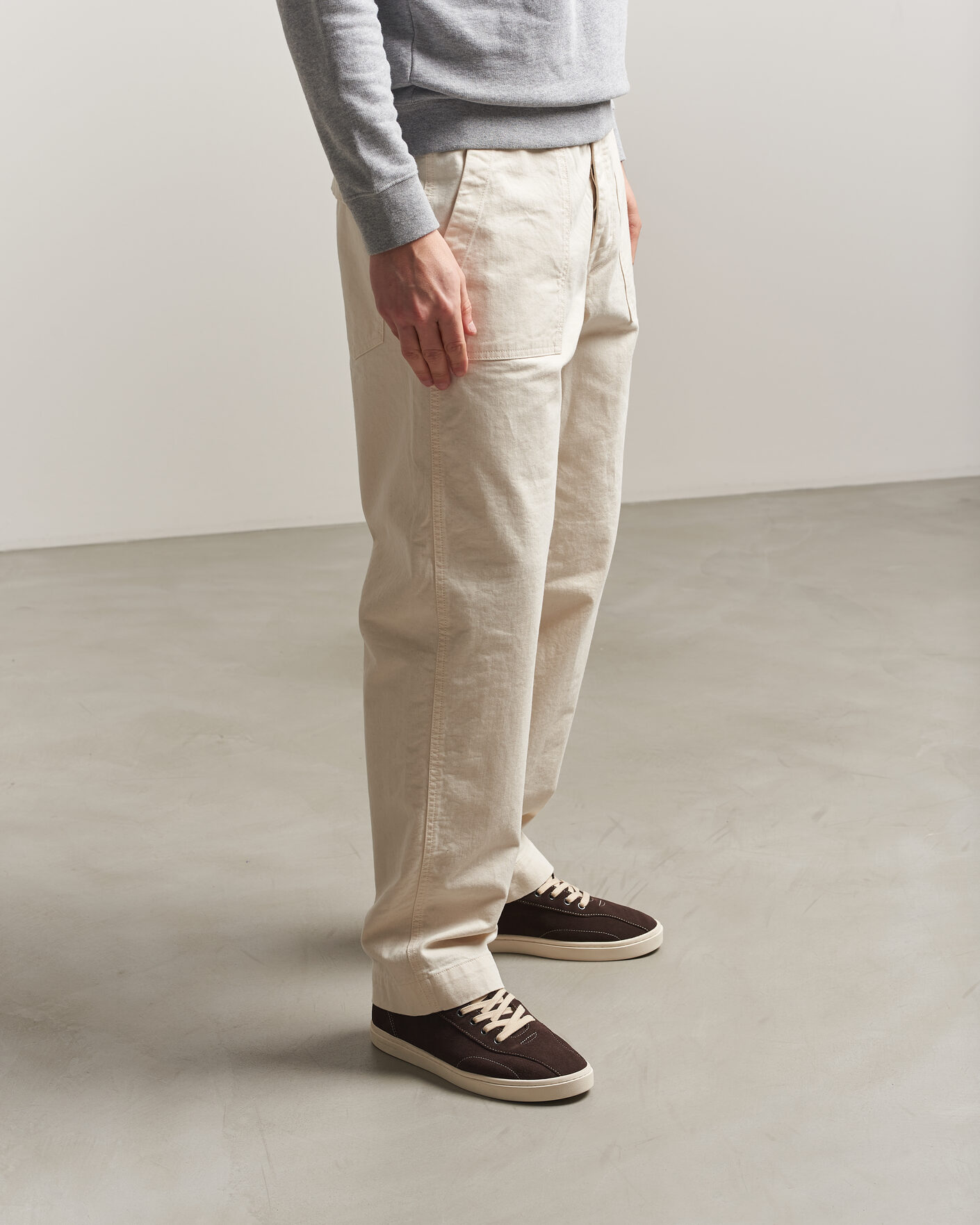 Homme | Baskets | Stepney Workers Club | Surma Suede Sneaker Dark Brown