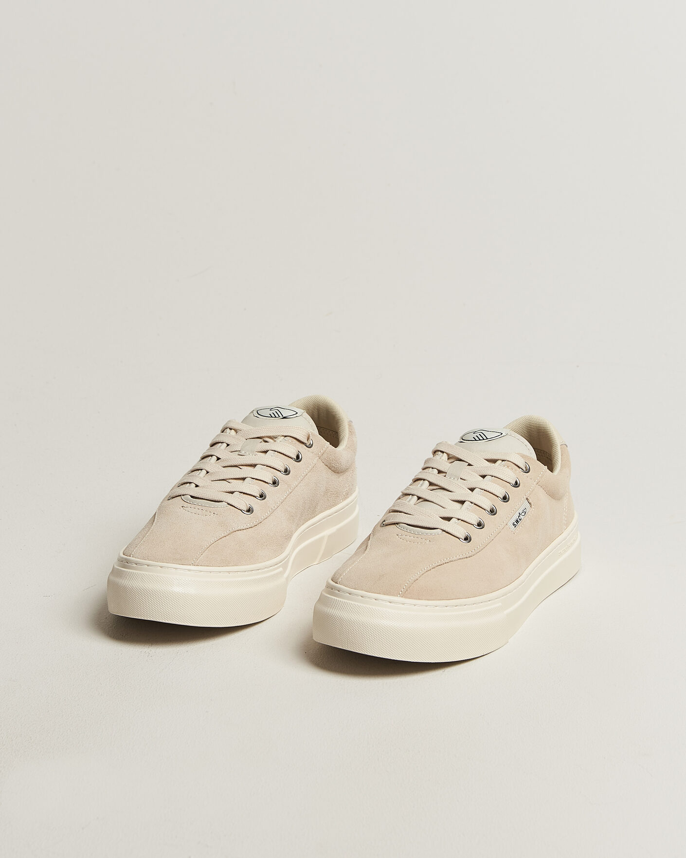 Homme | Baskets | Stepney Workers Club | Dellow 02 Cupsole Suede Sneaker Oat