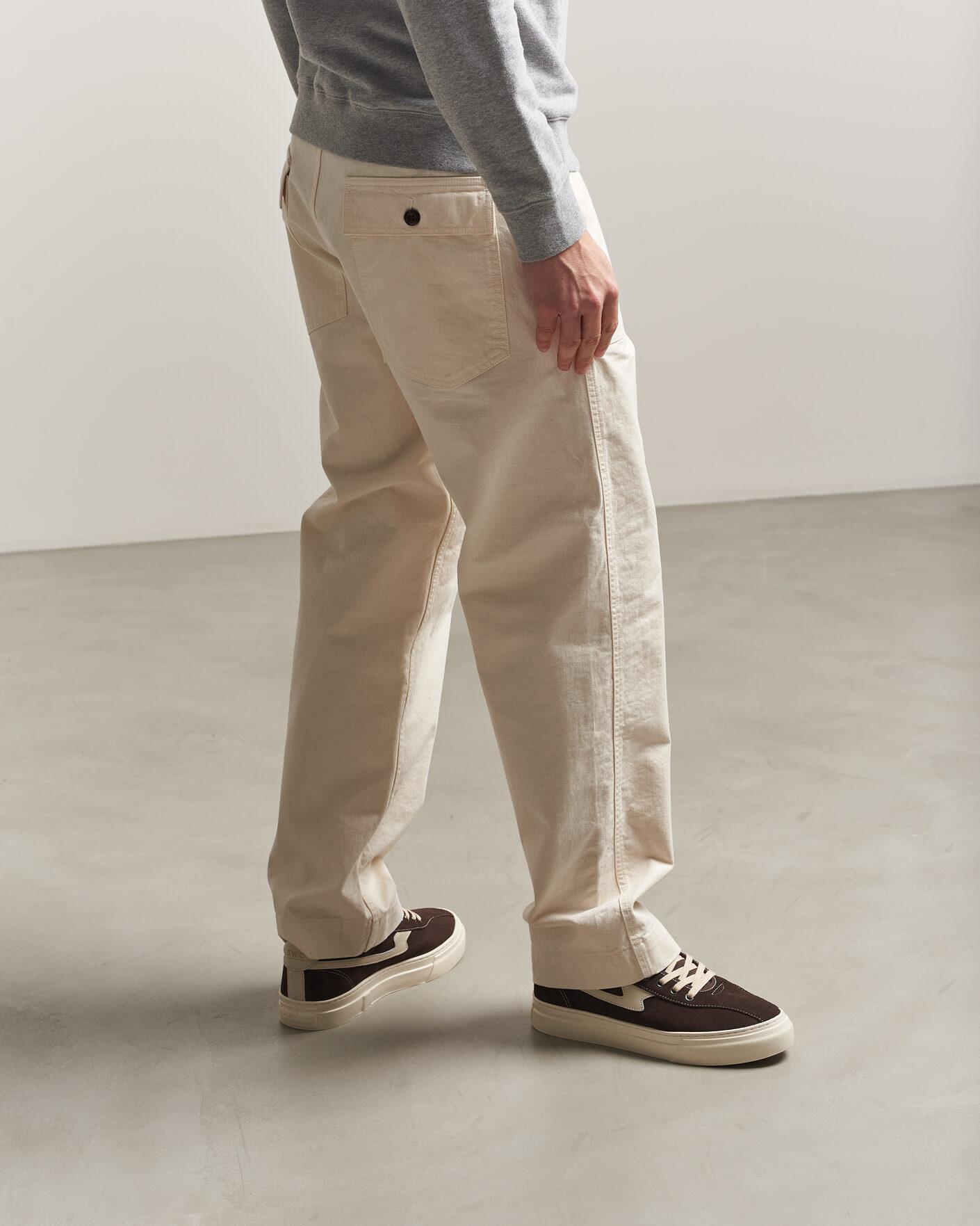 Homme | Baskets | Stepney Workers Club | Dellow S-Strike Cupsole Suede Sneaker Dark Brown