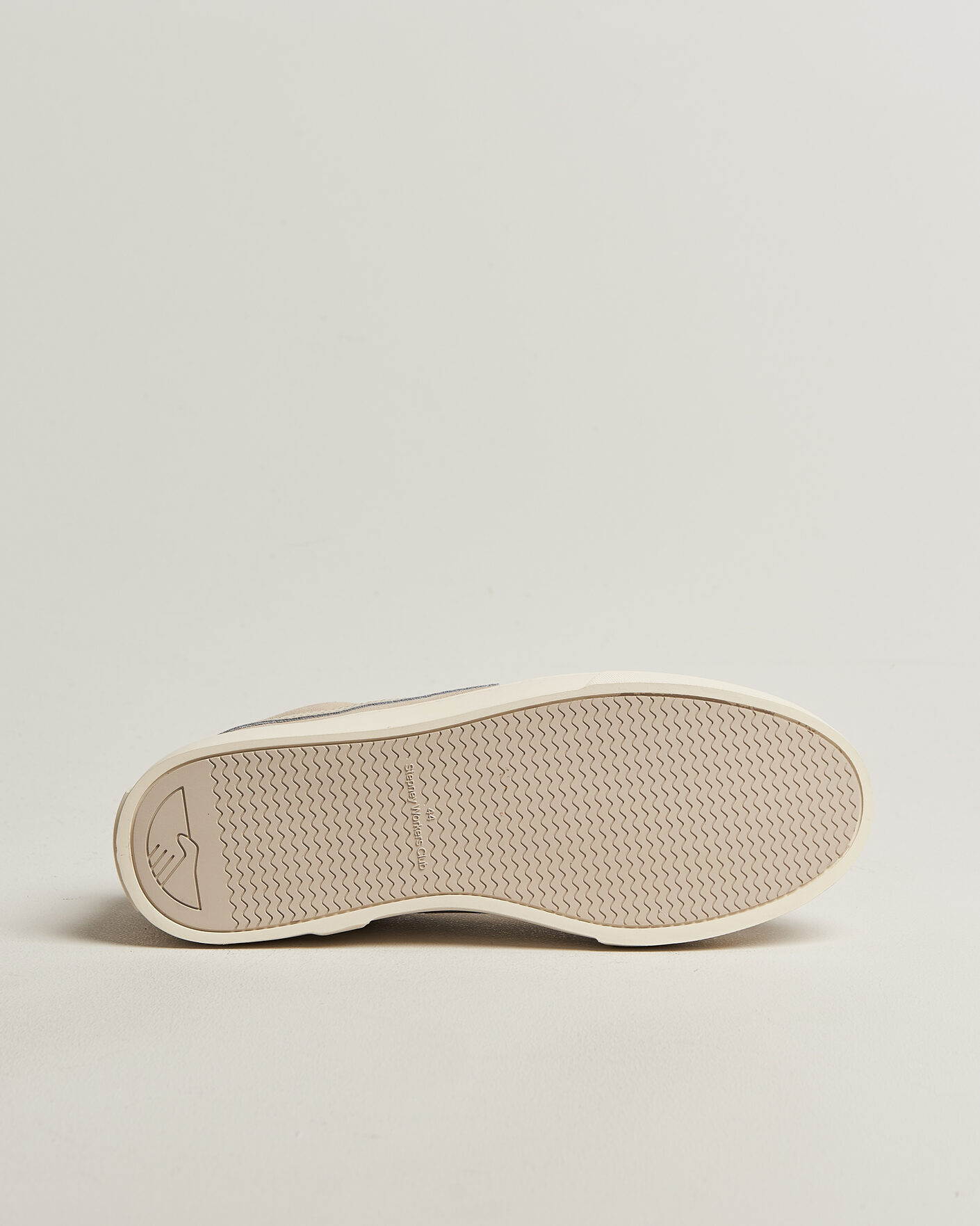 Homme | Baskets | Stepney Workers Club | Dellow S-Strike Cupsole Suede Sneaker Oat
