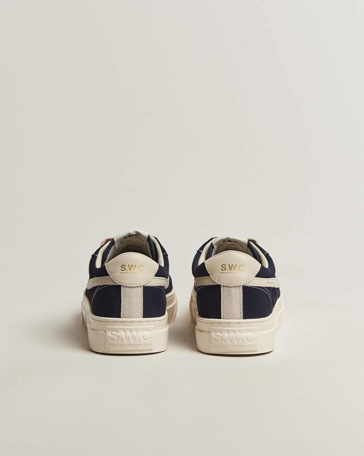 Homme | Baskets | Stepney Workers Club | Dellow S-Strike Cupsole Suede Sneaker Navy