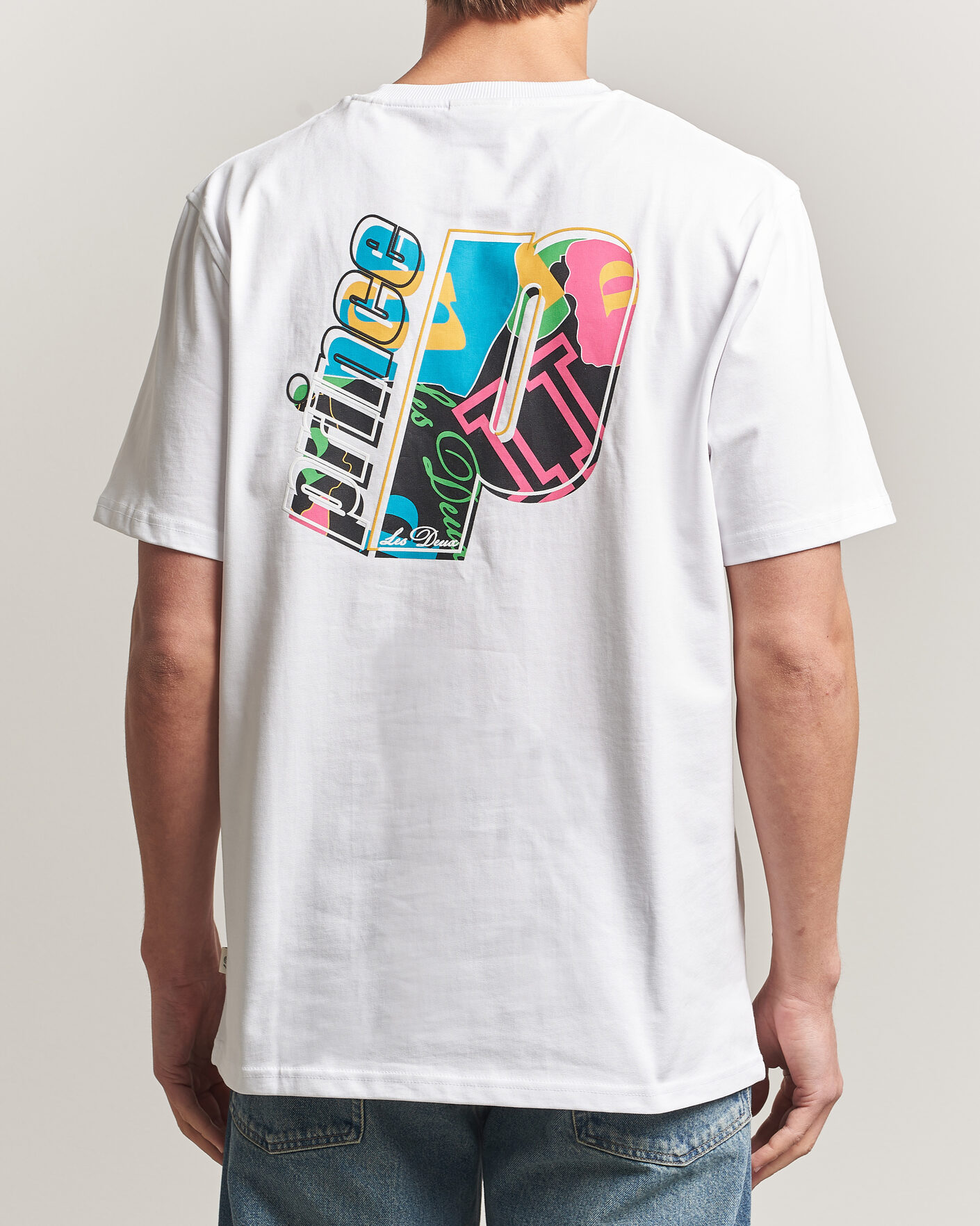Homme | T-shirts | LES DEUX | Prince P T-Shirt White