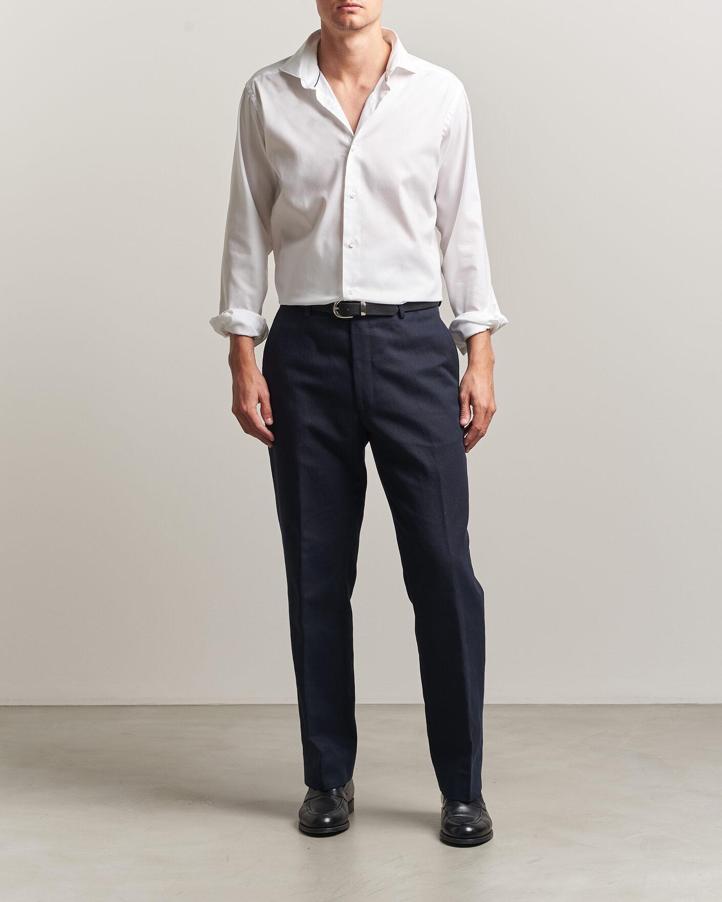 Homme | Chemises | Eton | Casual Fit Signature Oxford Shirt White