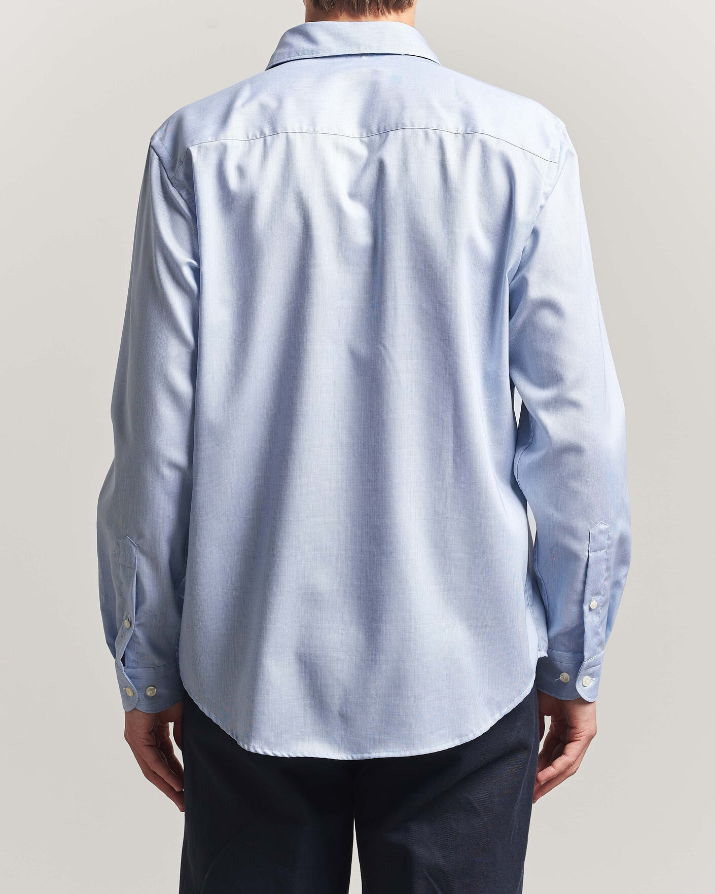 Homme | Chemises | Eton | Casual Fit Signature Oxford Shirt Light Blue