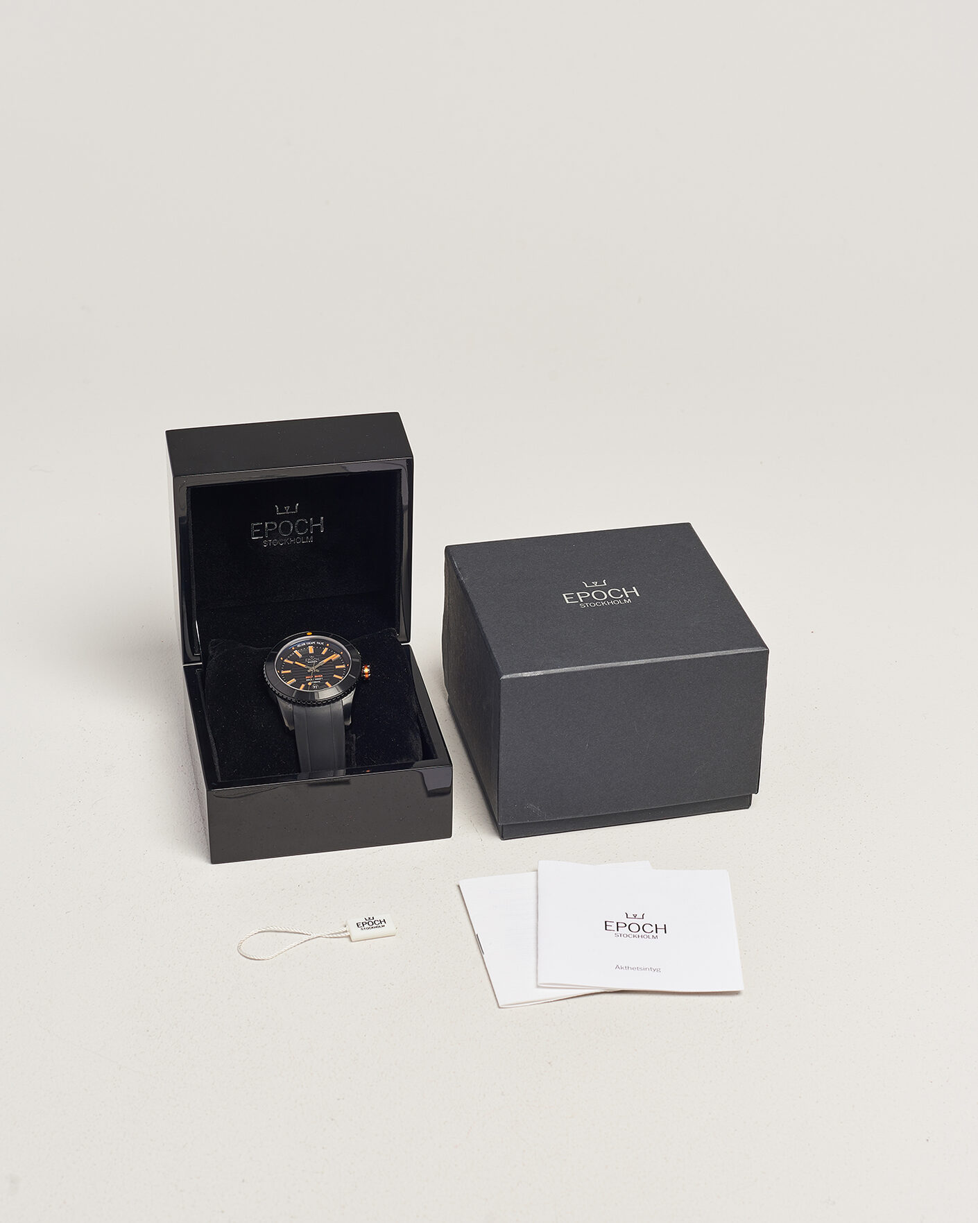 Homme | Pre-Owned & Vintage Watches | Epoch Pre-Owned | Deep Diver DLC Orange LE 