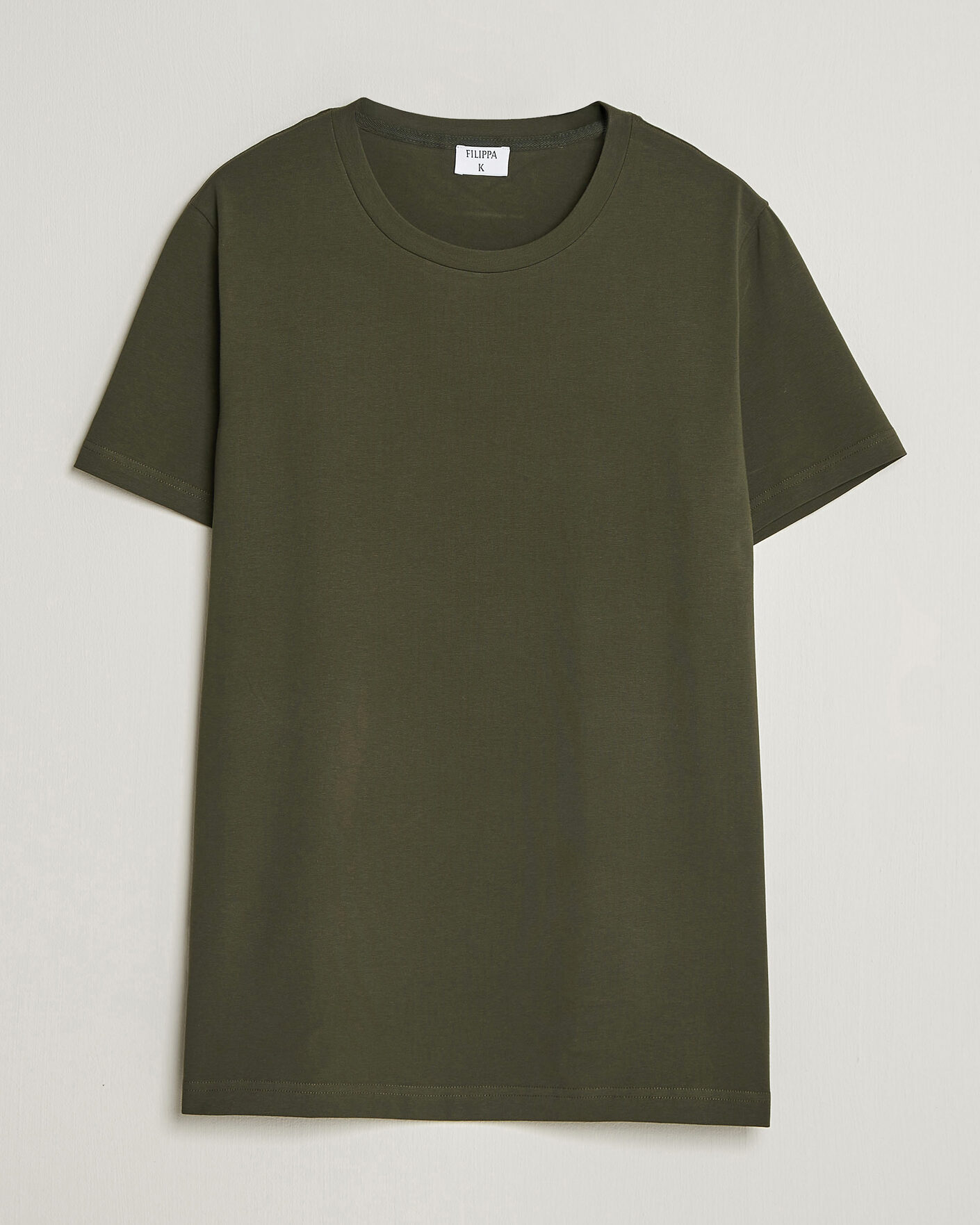 Homme | T-shirts | Filippa K | Soft Lycra T-Shirt Midnight Olive