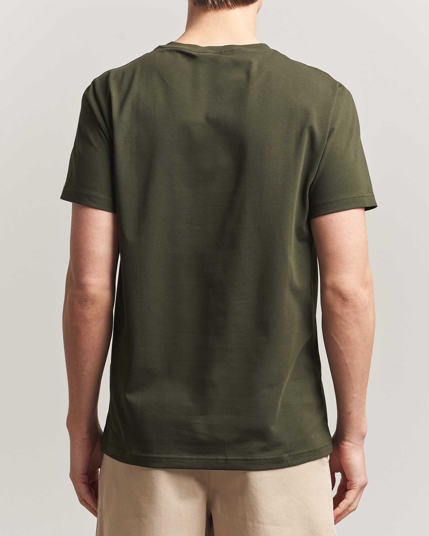 Homme | T-shirts | Filippa K | Soft Lycra T-Shirt Midnight Olive