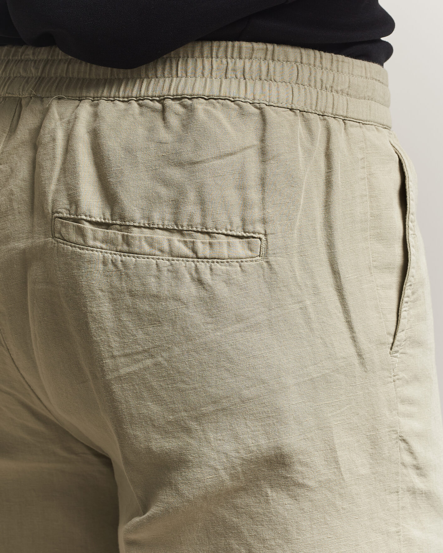 Homme | Shorts | Filippa K | Theo Relaxed Linen/Cotton Drawstring Shorts Light Green