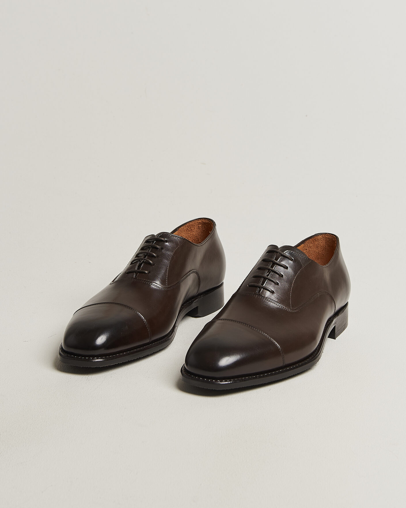 Homme | Chaussures Oxford | Myrqvist | Äppelviken II Oxford Dark Brown Calf