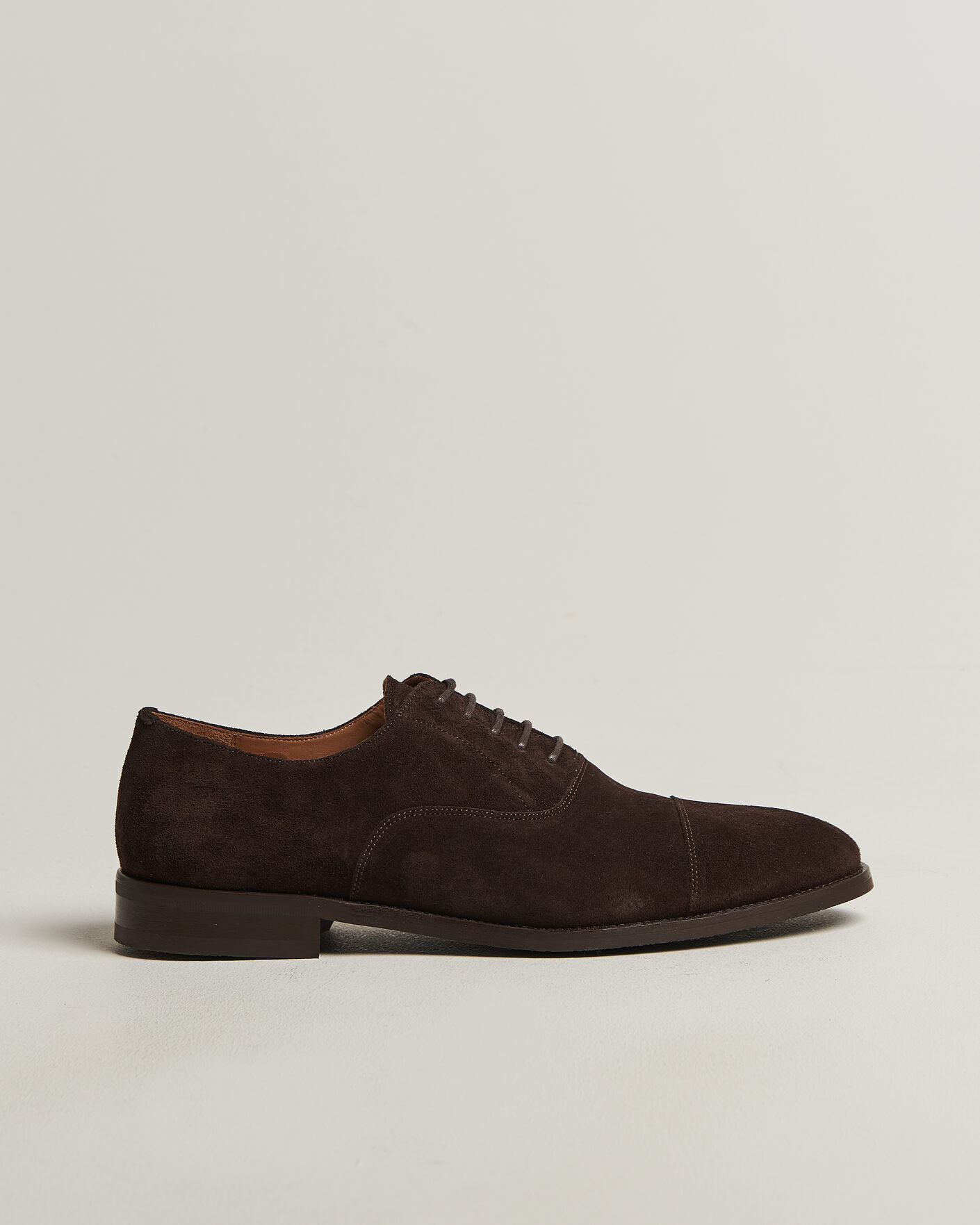 Homme | Chaussures Oxford | Myrqvist | Vinterviken II Oxford Dark Brown Suede