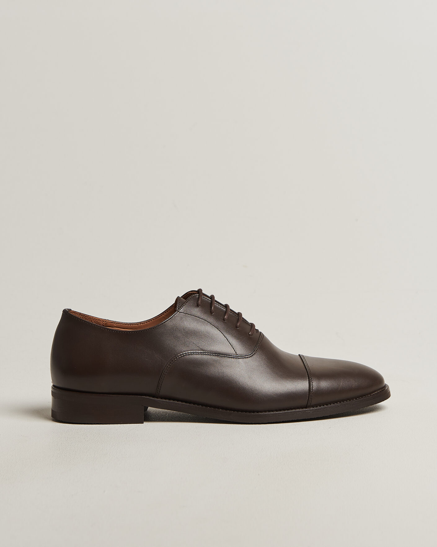 Homme | Chaussures Oxford | Myrqvist | Vinterviken II Oxford Dark Brown Calf