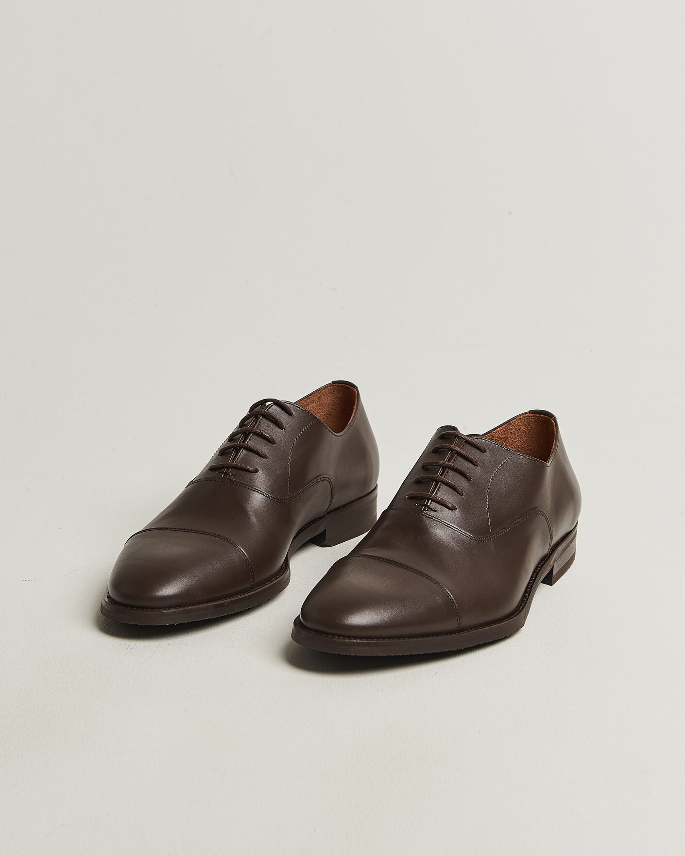 Homme | Chaussures Oxford | Myrqvist | Vinterviken II Oxford Dark Brown Calf