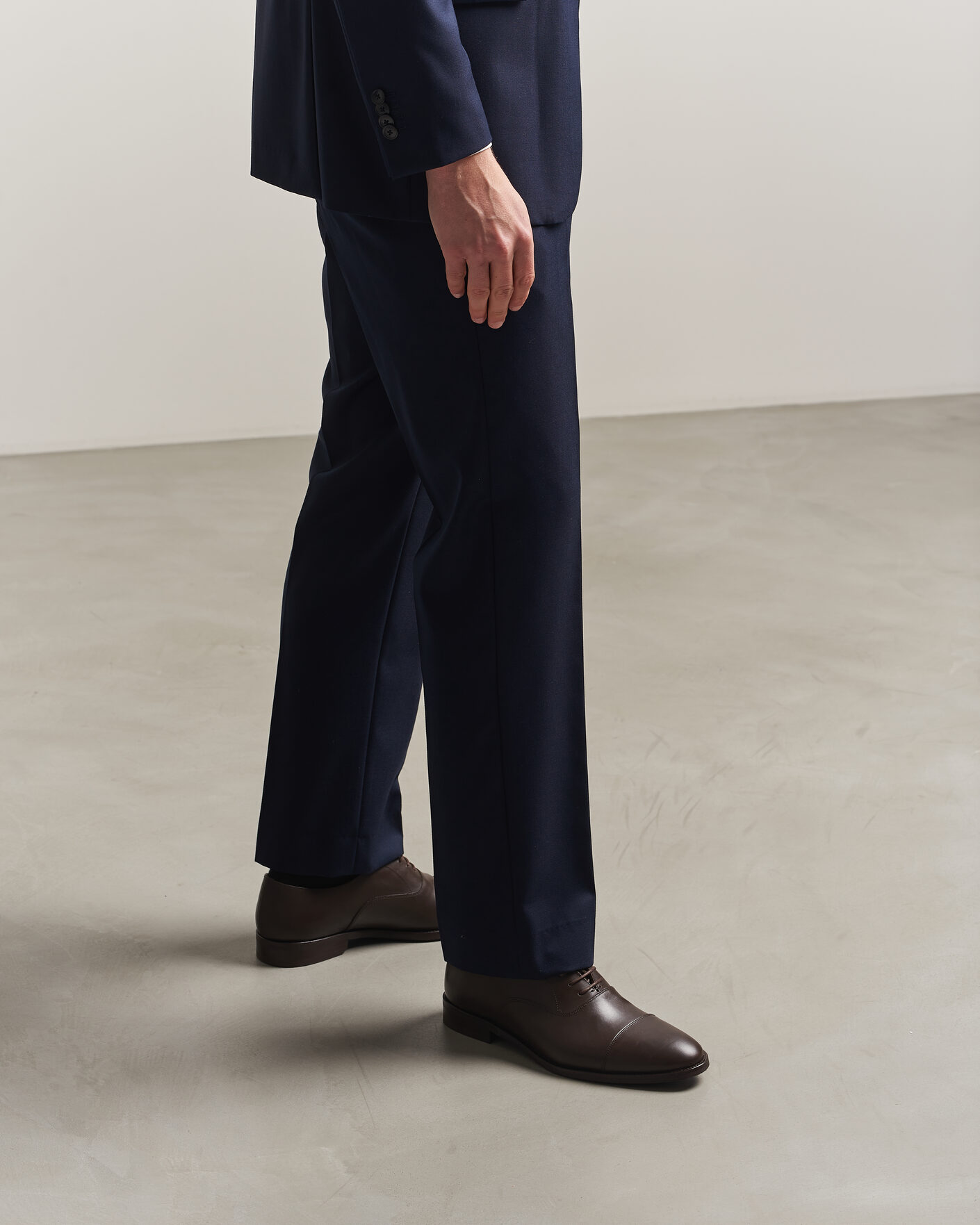 Homme | Chaussures Oxford | Myrqvist | Vinterviken II Oxford Dark Brown Calf