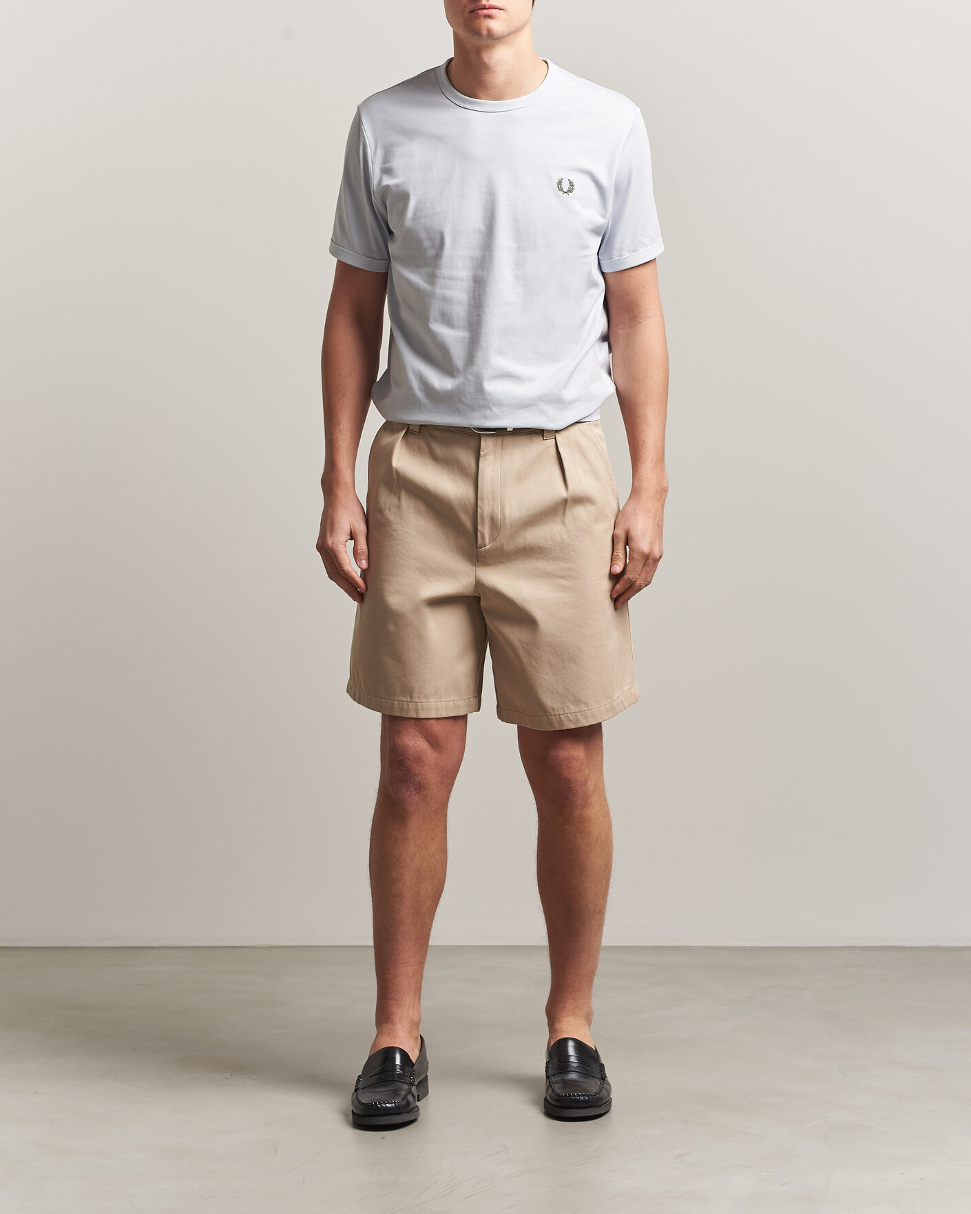 Homme | T-shirts | Fred Perry | Ringer T-Shirt Dusky Blue