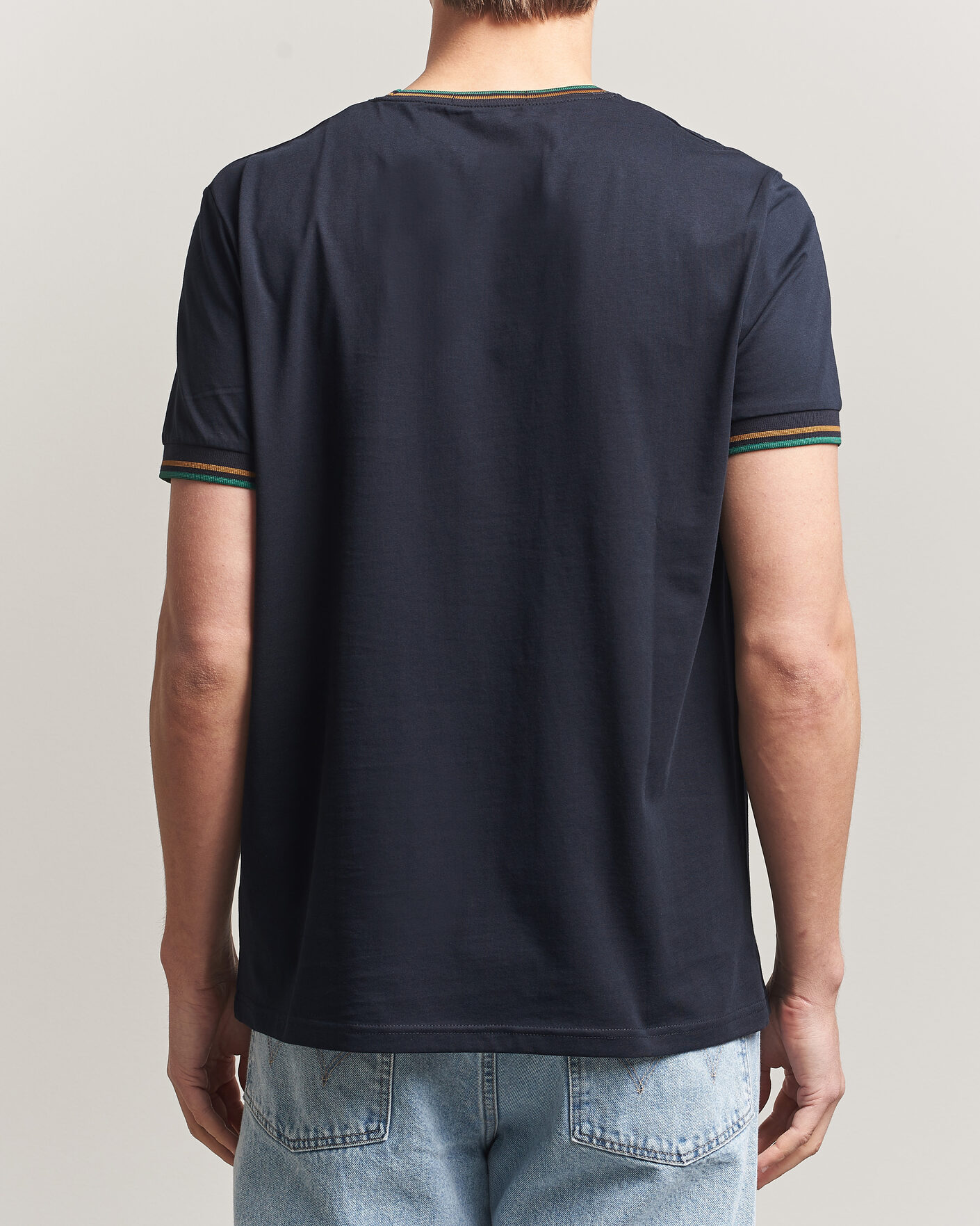 Homme | T-shirts | Fred Perry | Twin Tipped T-Shirt Navy