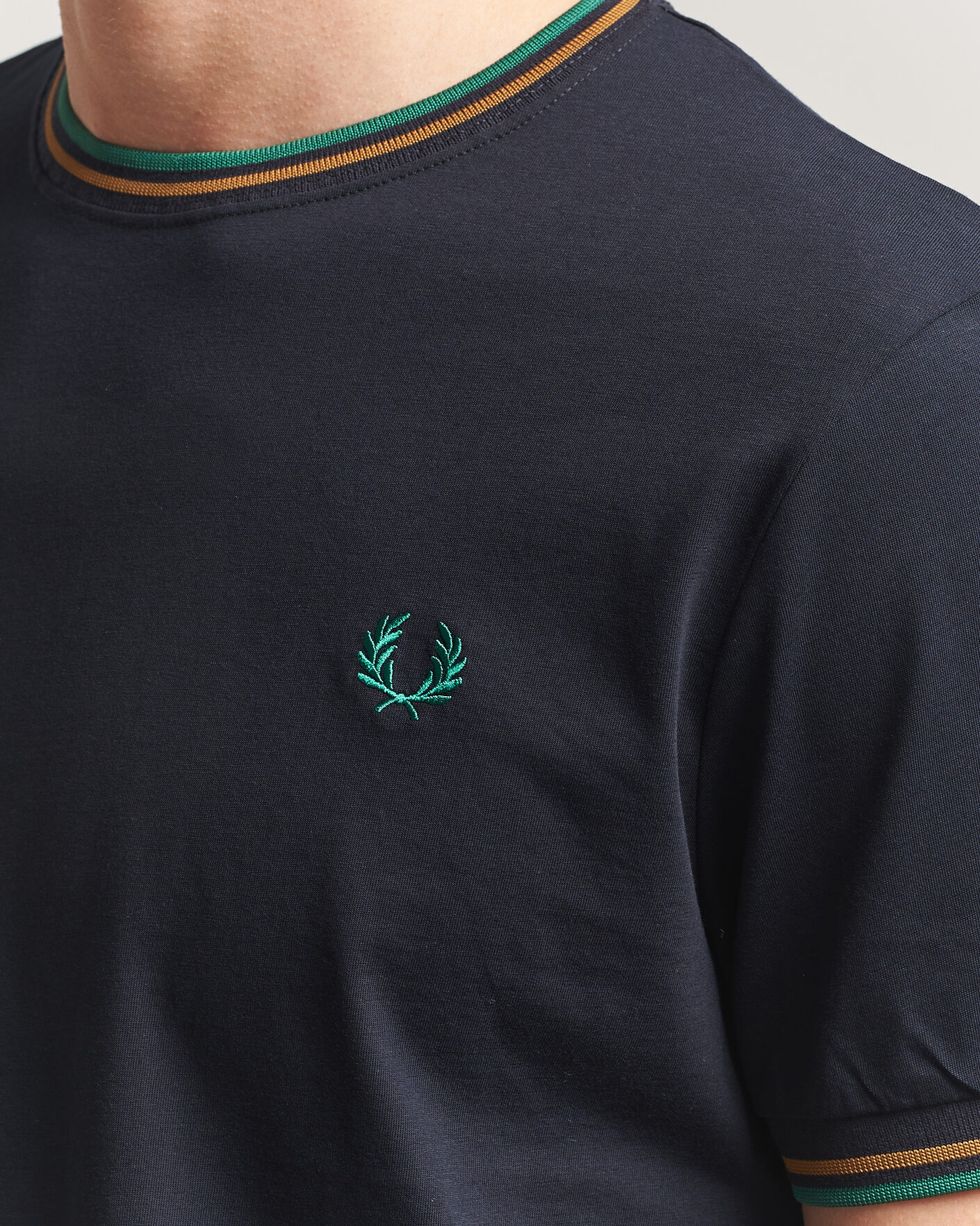 Homme | T-shirts | Fred Perry | Twin Tipped T-Shirt Navy