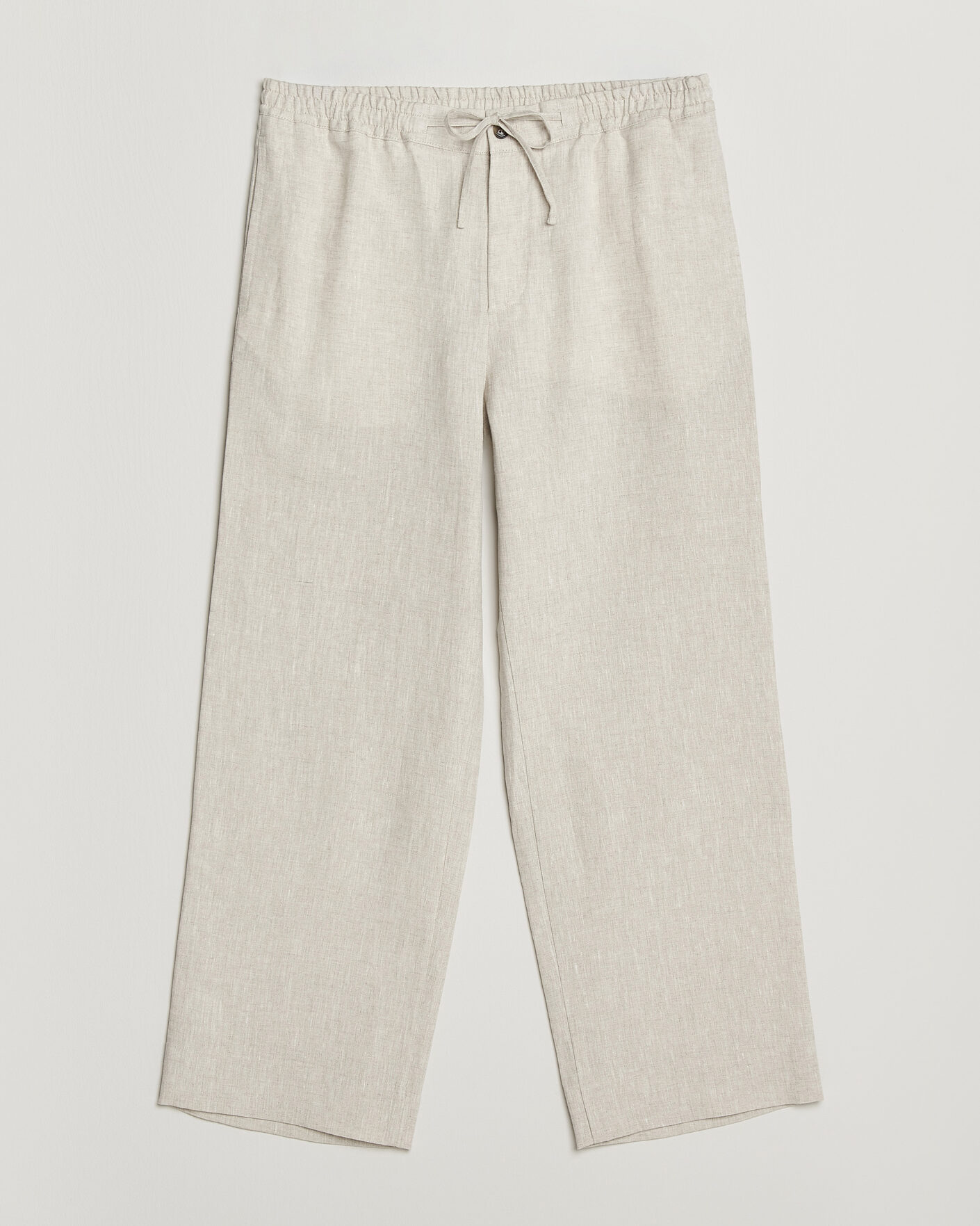 Homme | Pantalons | J.Lindeberg | Noah Drape Linen Pants Moonbeam