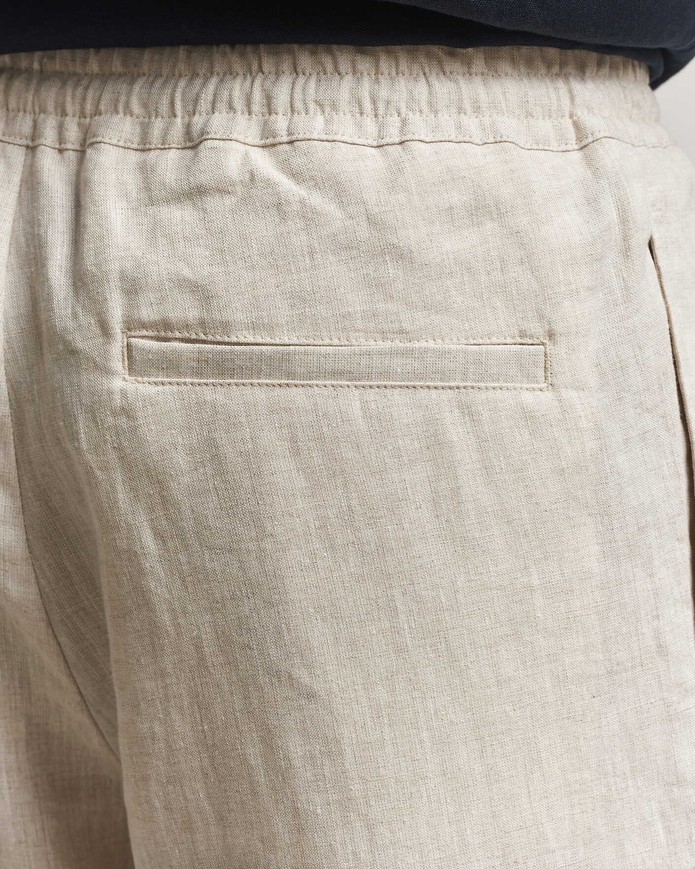 Homme | Pantalons | J.Lindeberg | Noah Drape Linen Pants Moonbeam