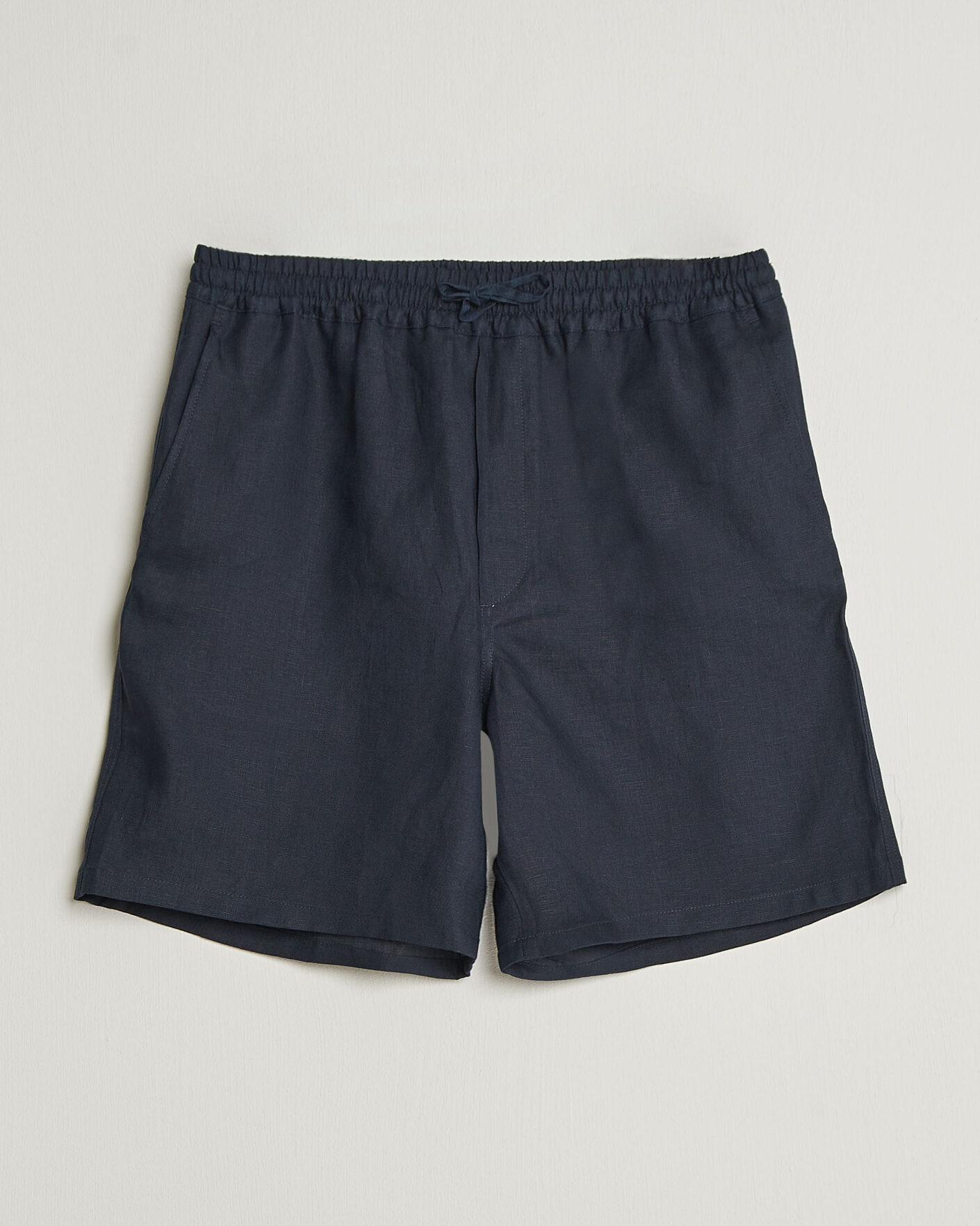 Homme | Shorts | J.Lindeberg | Joff Linen Drawstring Shorts Navy