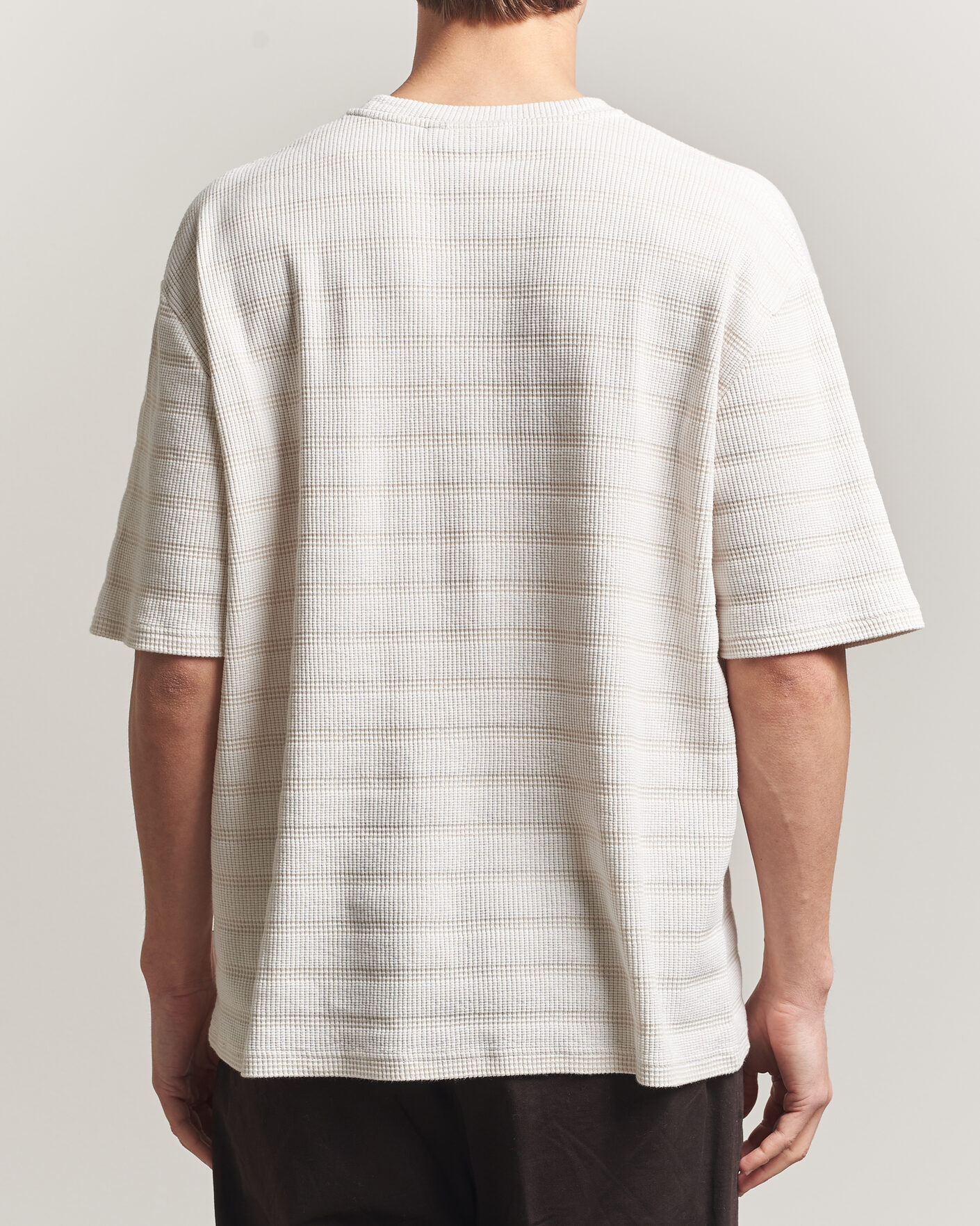 Homme | T-shirts | J.Lindeberg | Jose Jacquard T-Shirt Moonbeam