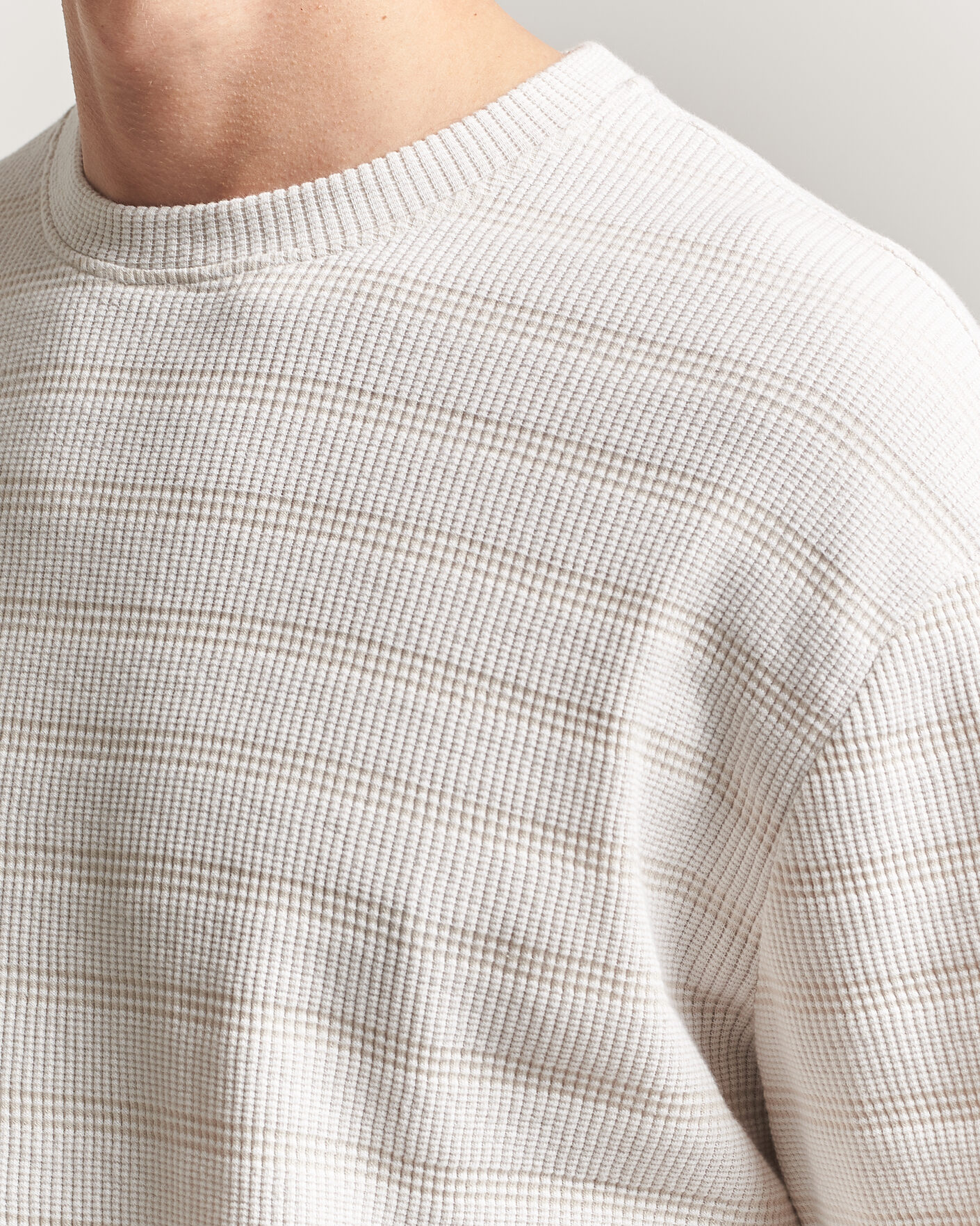Homme | T-shirts | J.Lindeberg | Jose Jacquard T-Shirt Moonbeam