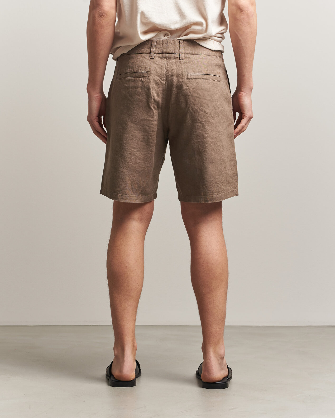 Homme | Shorts | NN07 | Aden Linen Shorts Clay Mirage