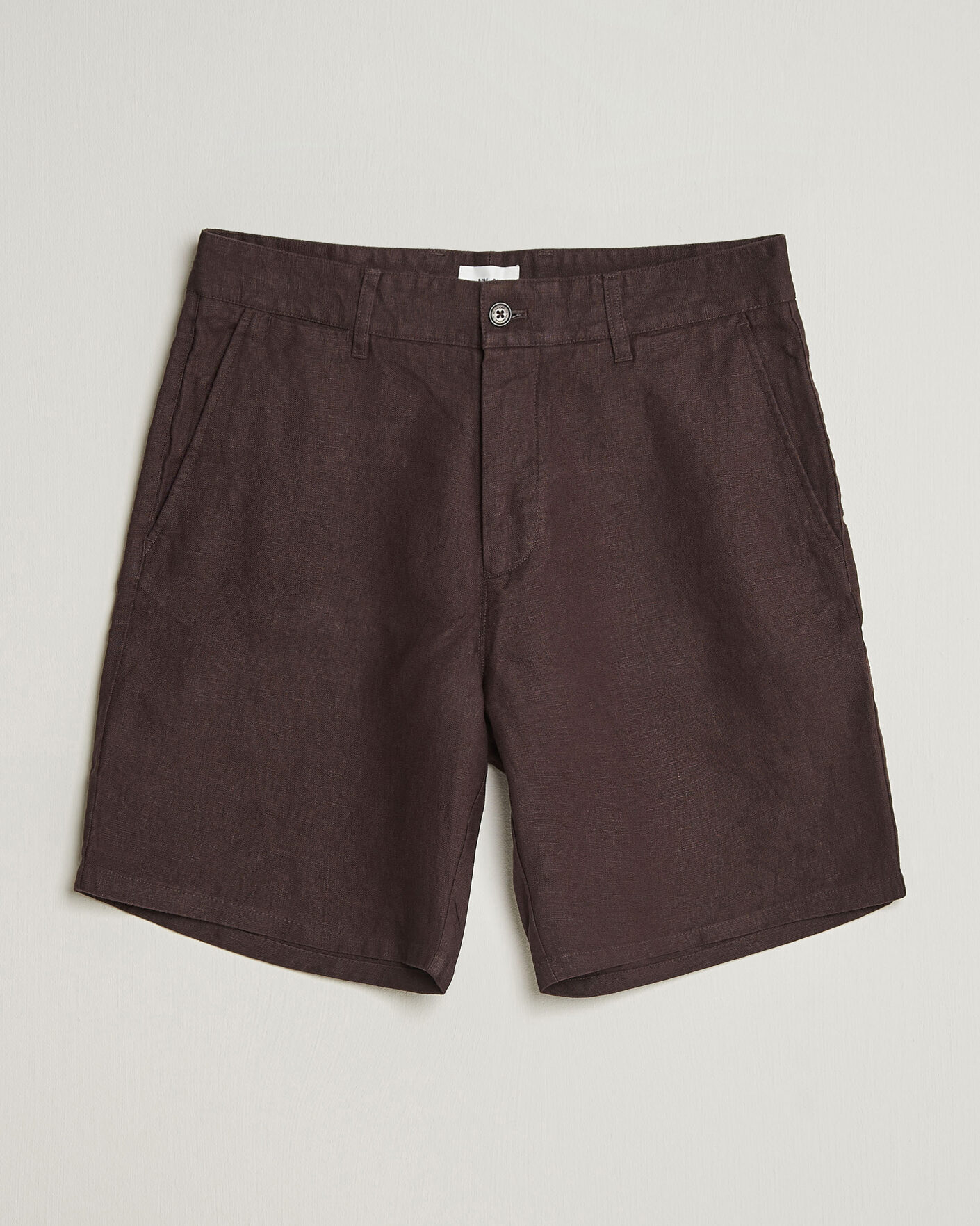 Homme | Shorts | NN07 | Aden Linen Shorts Dusky Port