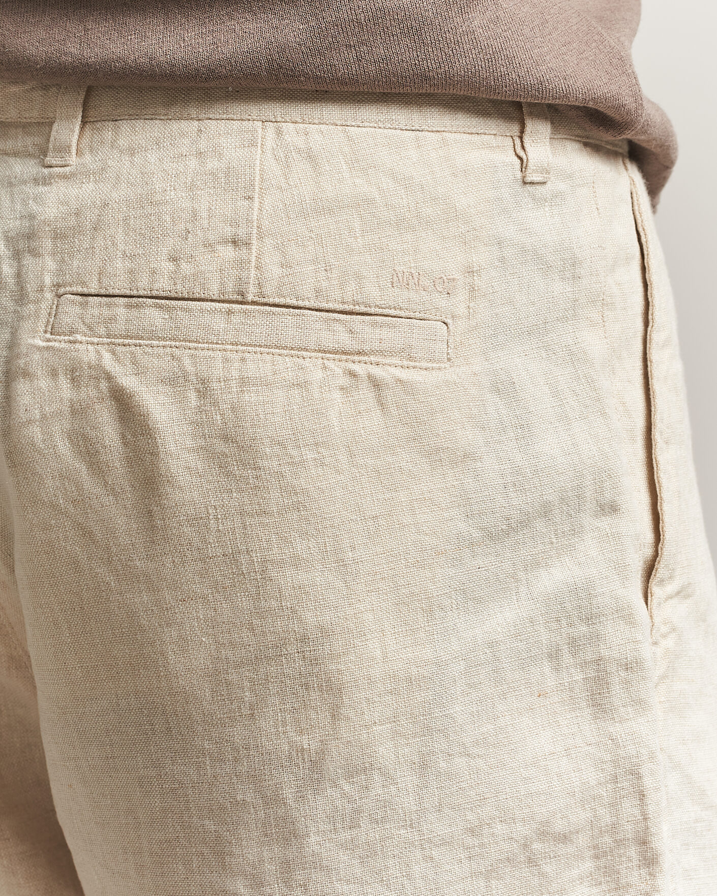 Homme | Shorts | NN07 | Aden Linen Shorts Oat