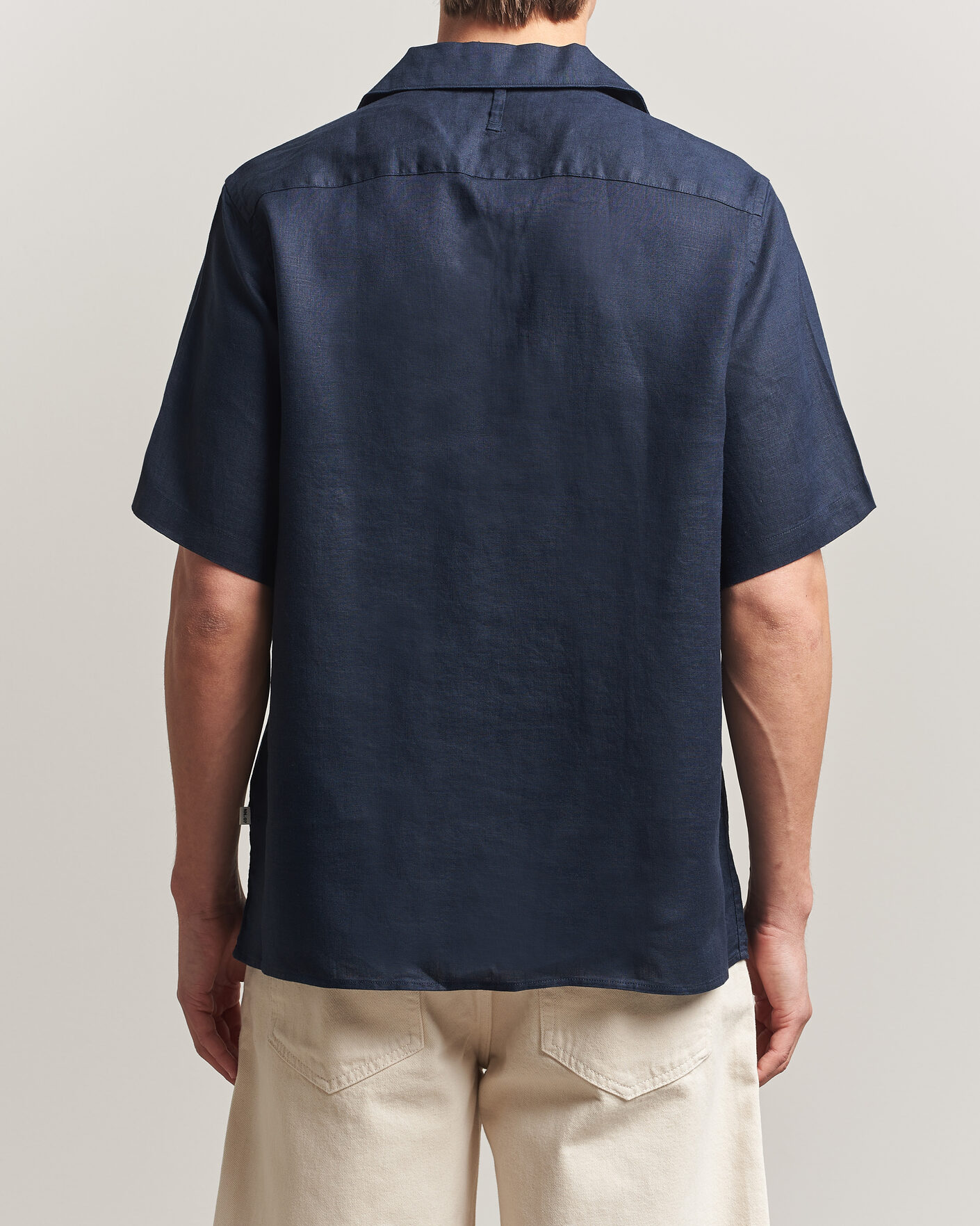 Homme | Chemises | NN07 | Julio Linen Resort Shirt Navy Blue
