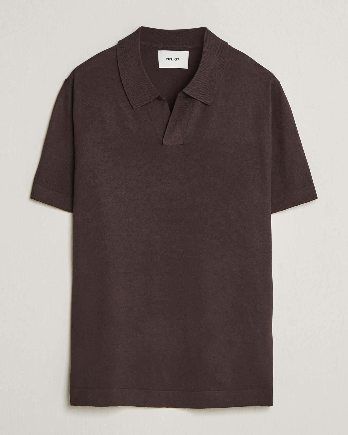 Homme | Polos | NN07 | Ryan Cotton/Linen Polo Dusky Port