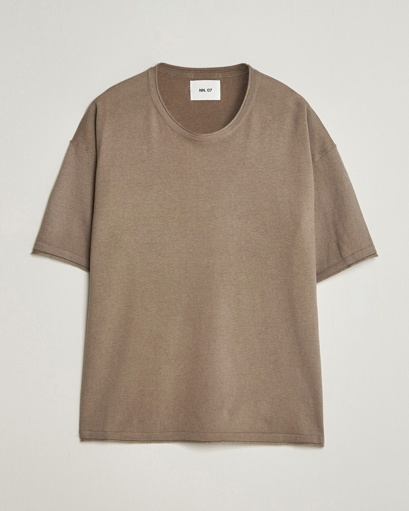 Homme | T-shirts | NN07 | Ryan Cotton/Linen T-Shirt Clay Mirage