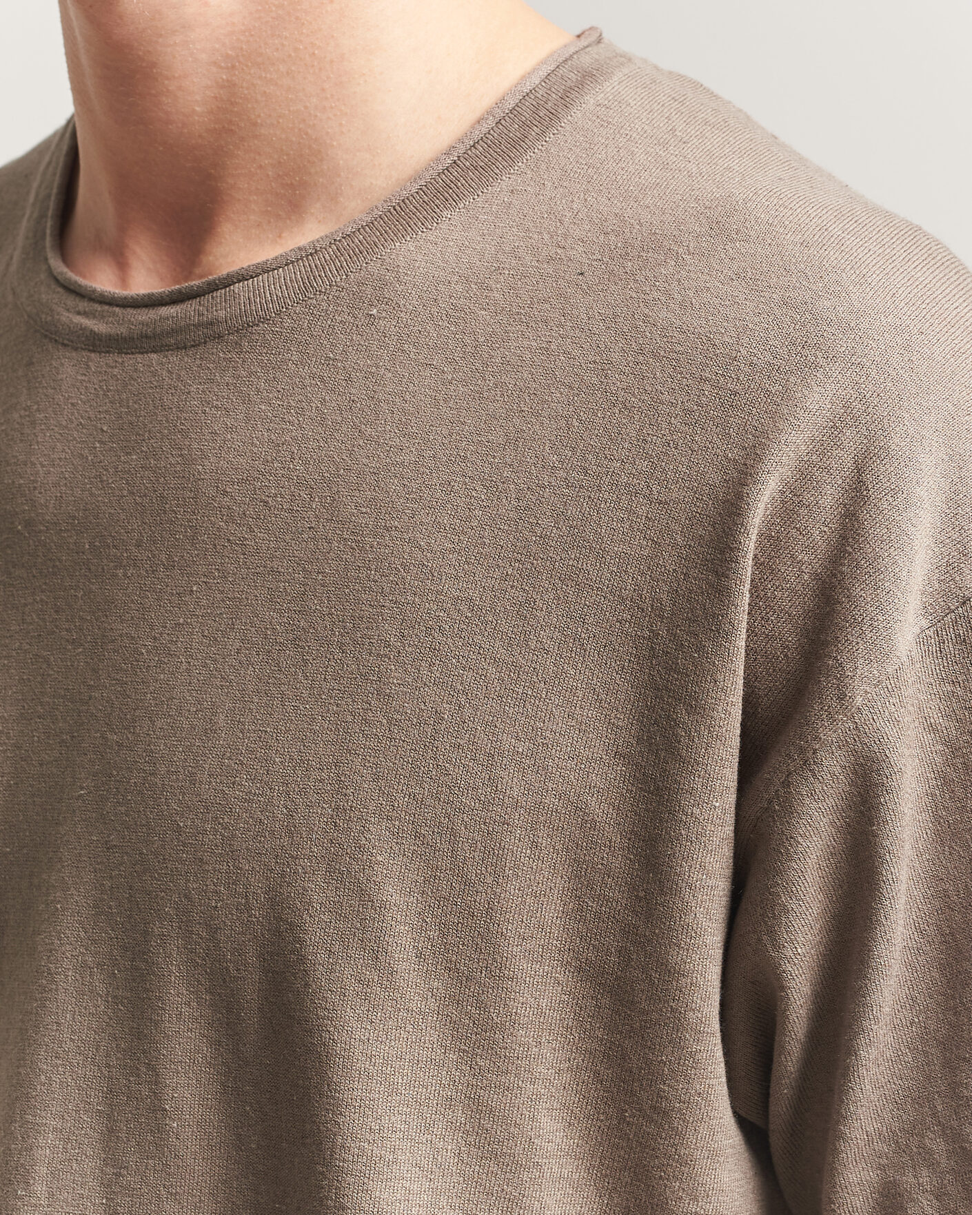 Homme | T-shirts | NN07 | Ryan Cotton/Linen T-Shirt Clay Mirage