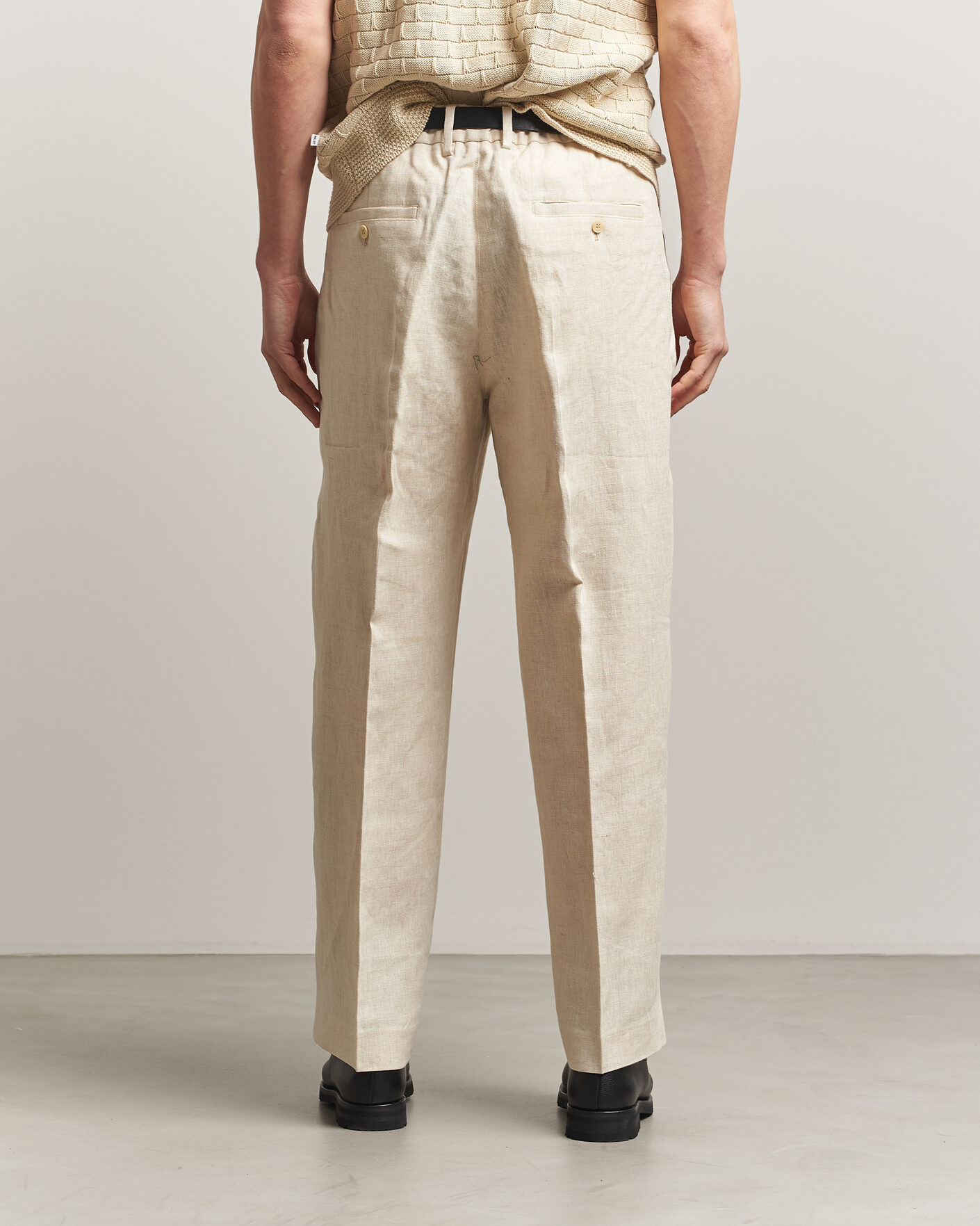Homme | Pantalons | NN07 | Kay Relaxed Fit Linen Trousers Oat