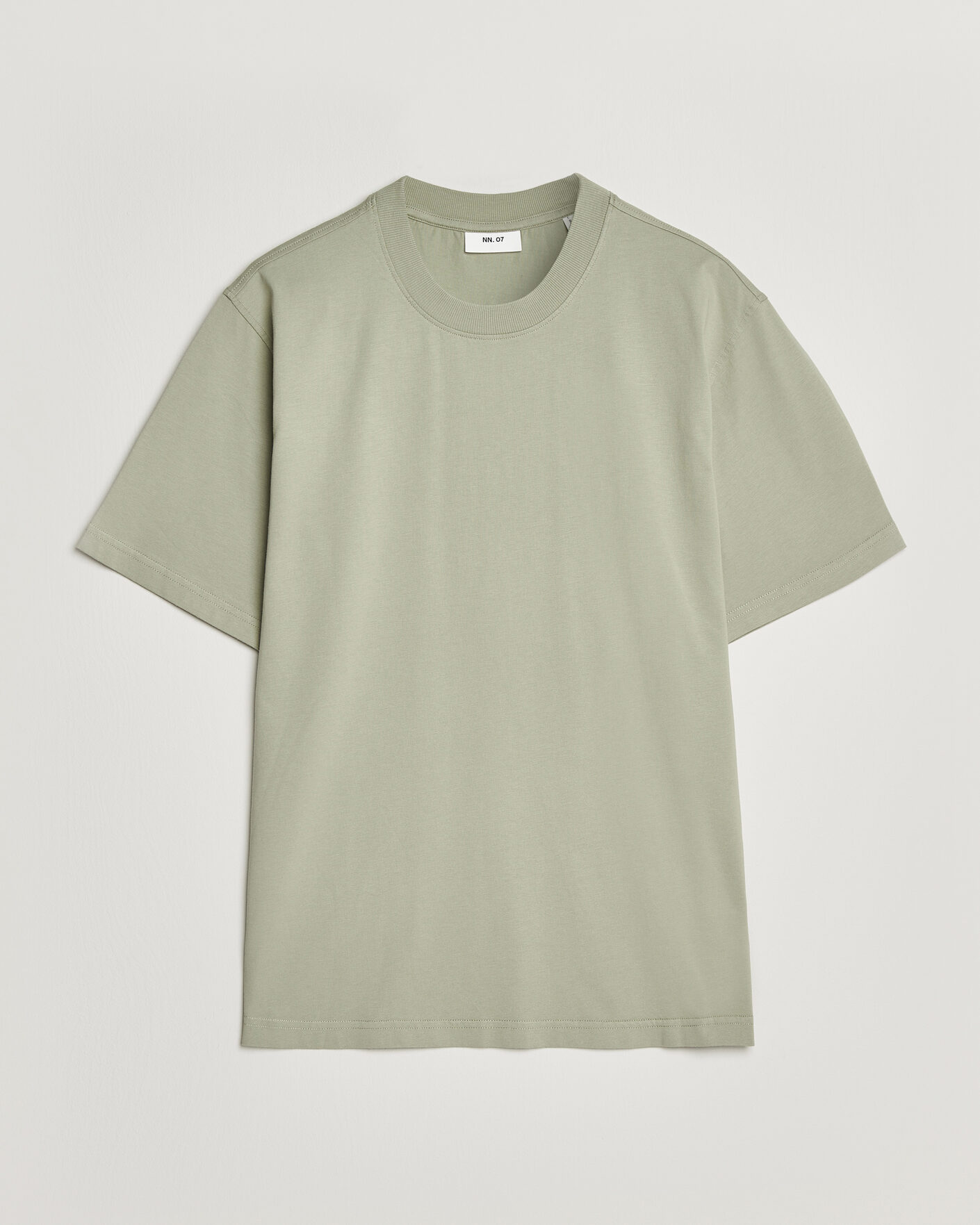 Homme | T-shirts | NN07 | Adam Crew Neck T-Shirt Sage Green