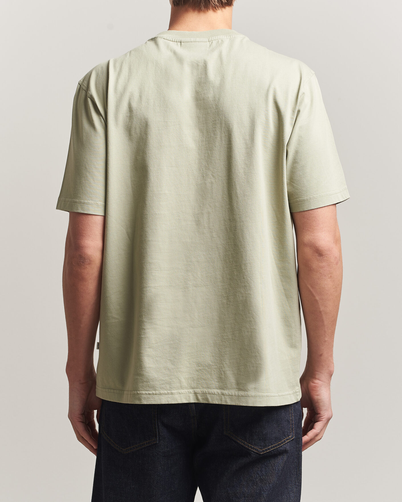 Homme | T-shirts | NN07 | Adam Crew Neck T-Shirt Sage Green