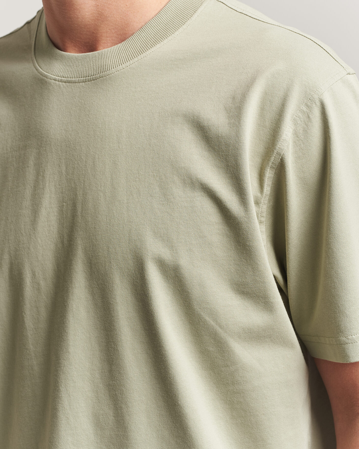 Homme | T-shirts | NN07 | Adam Crew Neck T-Shirt Sage Green