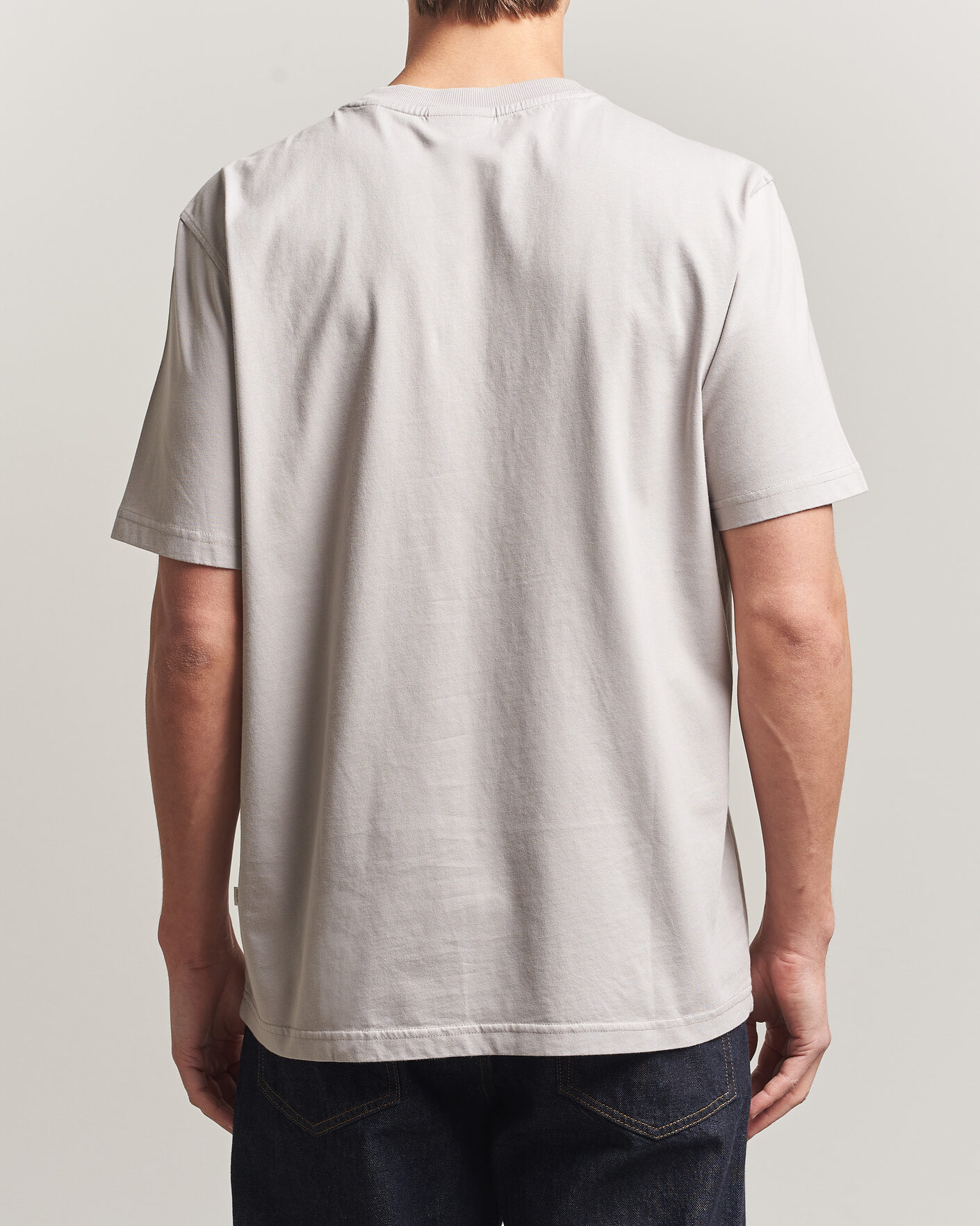 Homme | T-shirts | NN07 | Adam Crew Neck T-Shirt Moon Dust