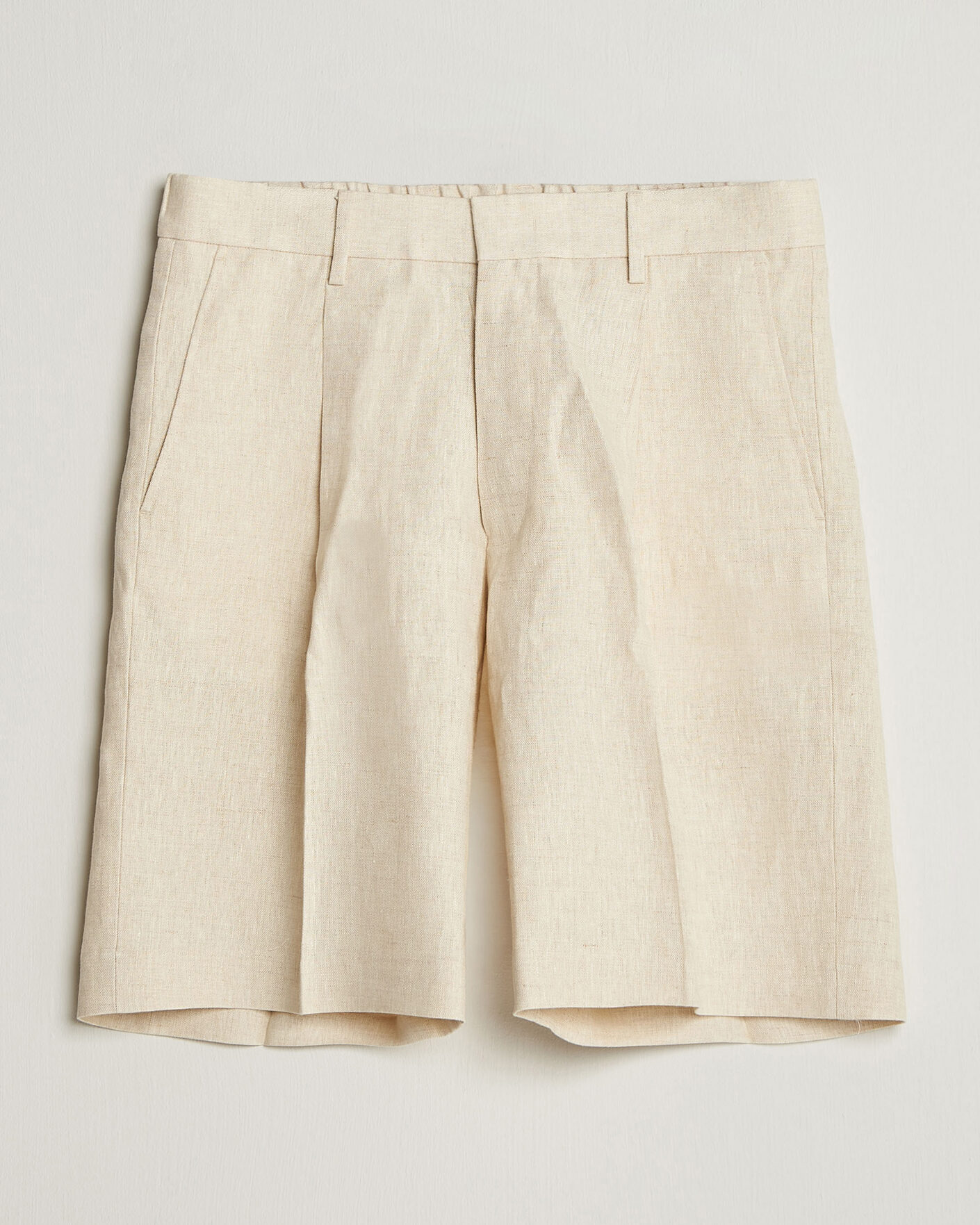 Homme | Shorts | NN07 | Kay Relaxed Fit Linen Drawstring Shorts Oat