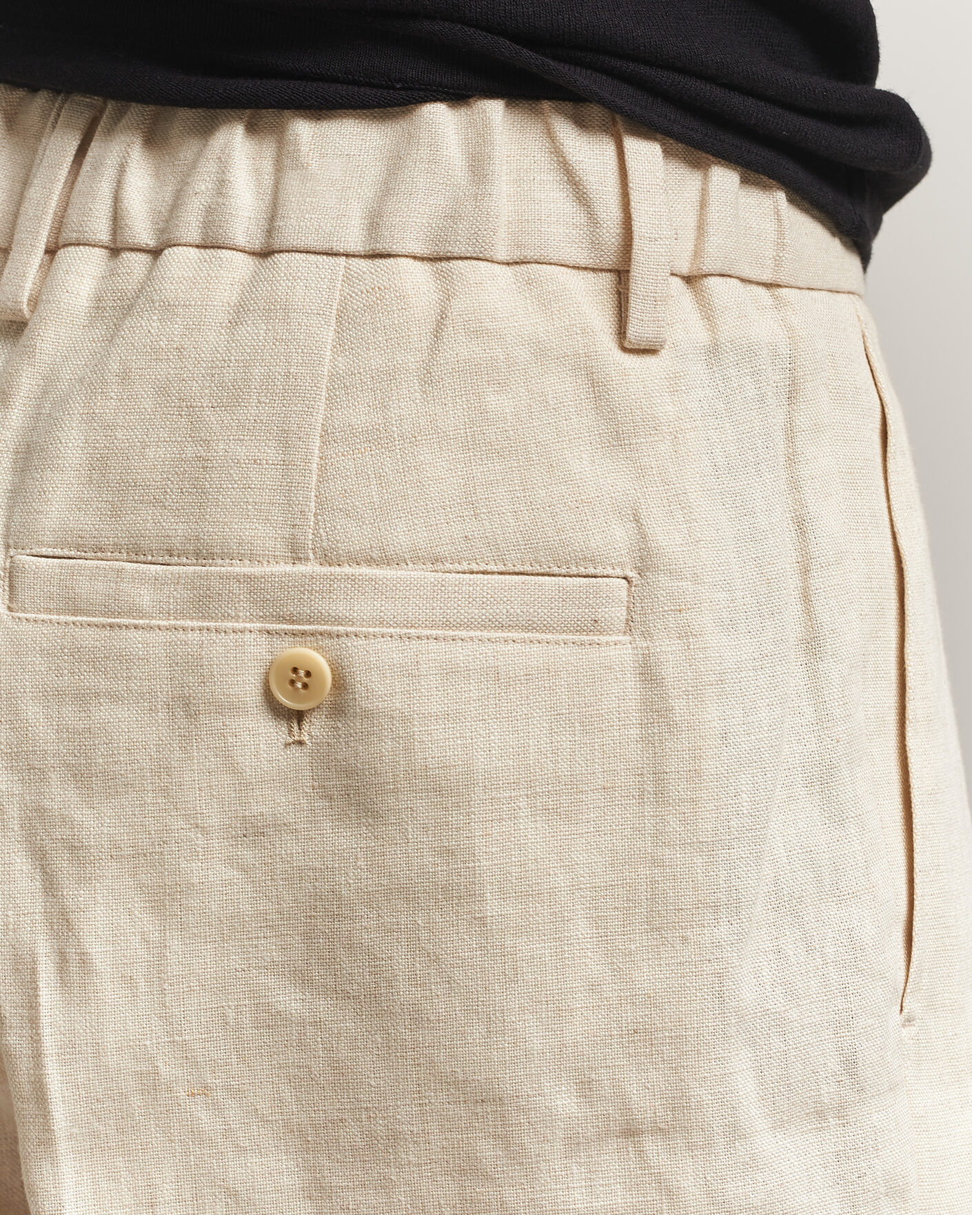 Homme | Shorts | NN07 | Kay Relaxed Fit Linen Drawstring Shorts Oat