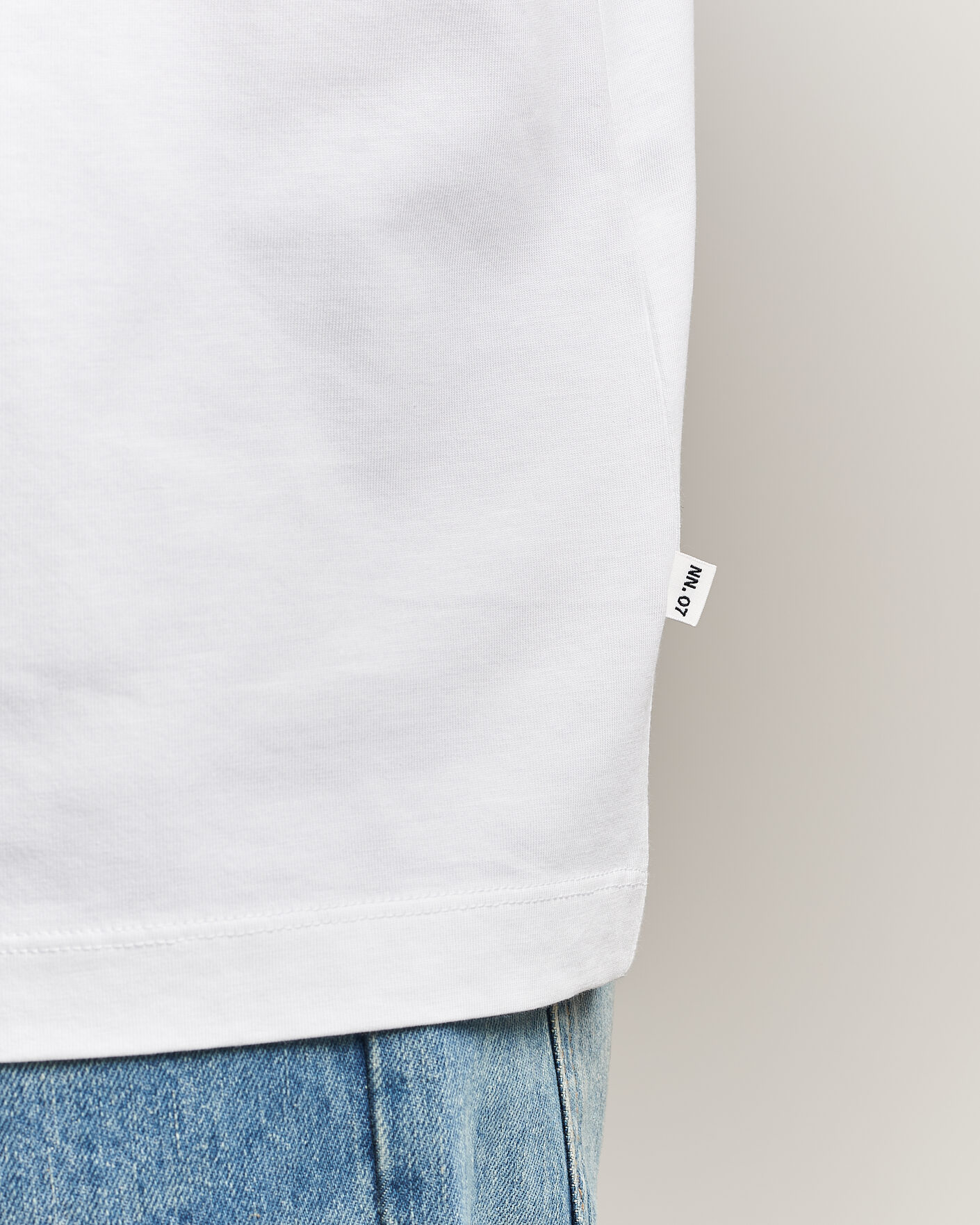 Homme | T-shirts | NN07 | Lionel Suvin Cotton Crew Neck T-Shirt White