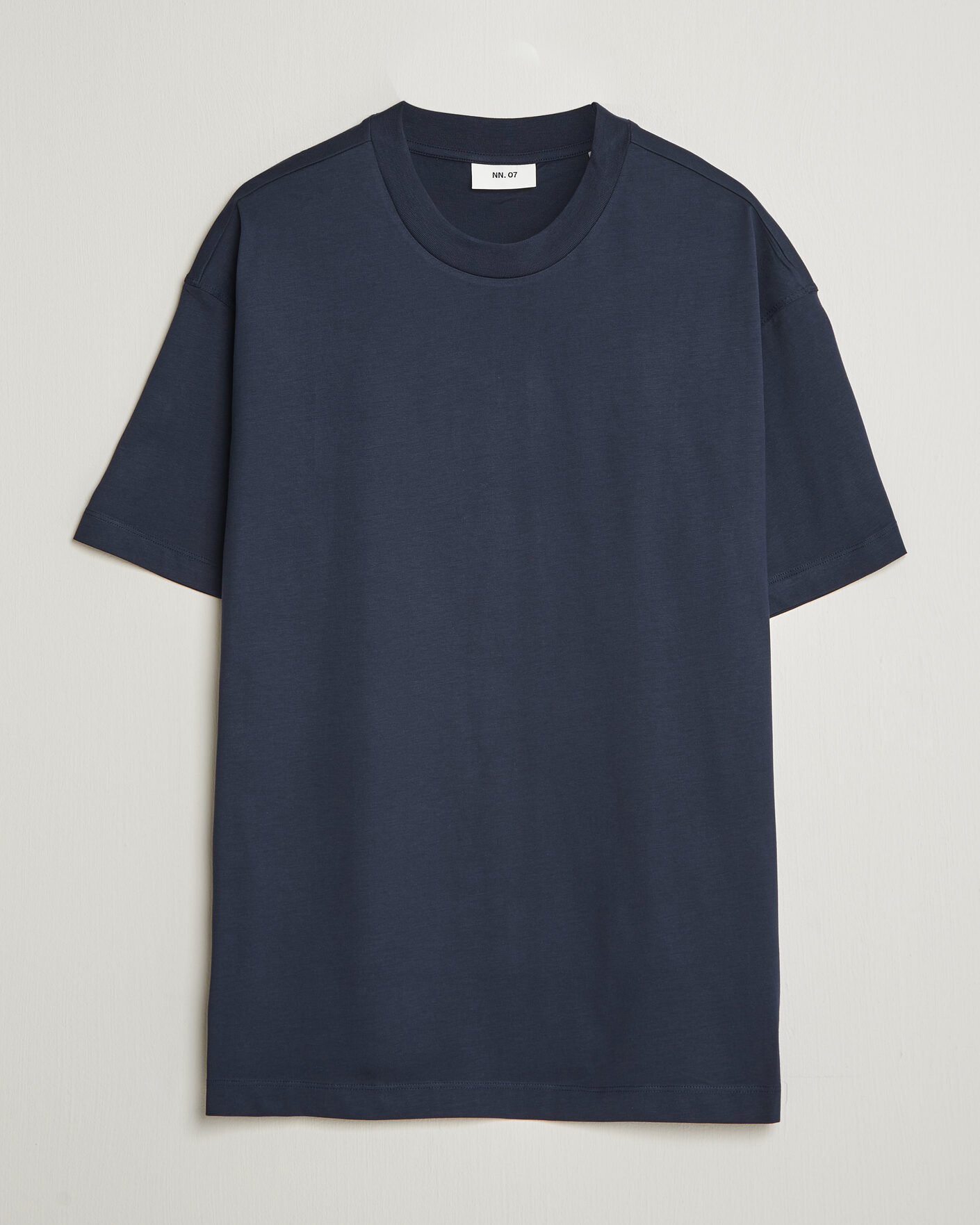 Homme | T-shirts | NN07 | Lionel Suvin Cotton Crew Neck T-Shirt Navy Blue