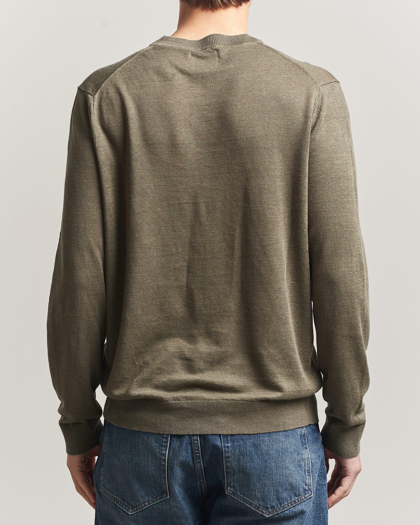 Homme | Pulls Et Tricots | NN07 | Ted Linen Knitted Sweater Capers Green