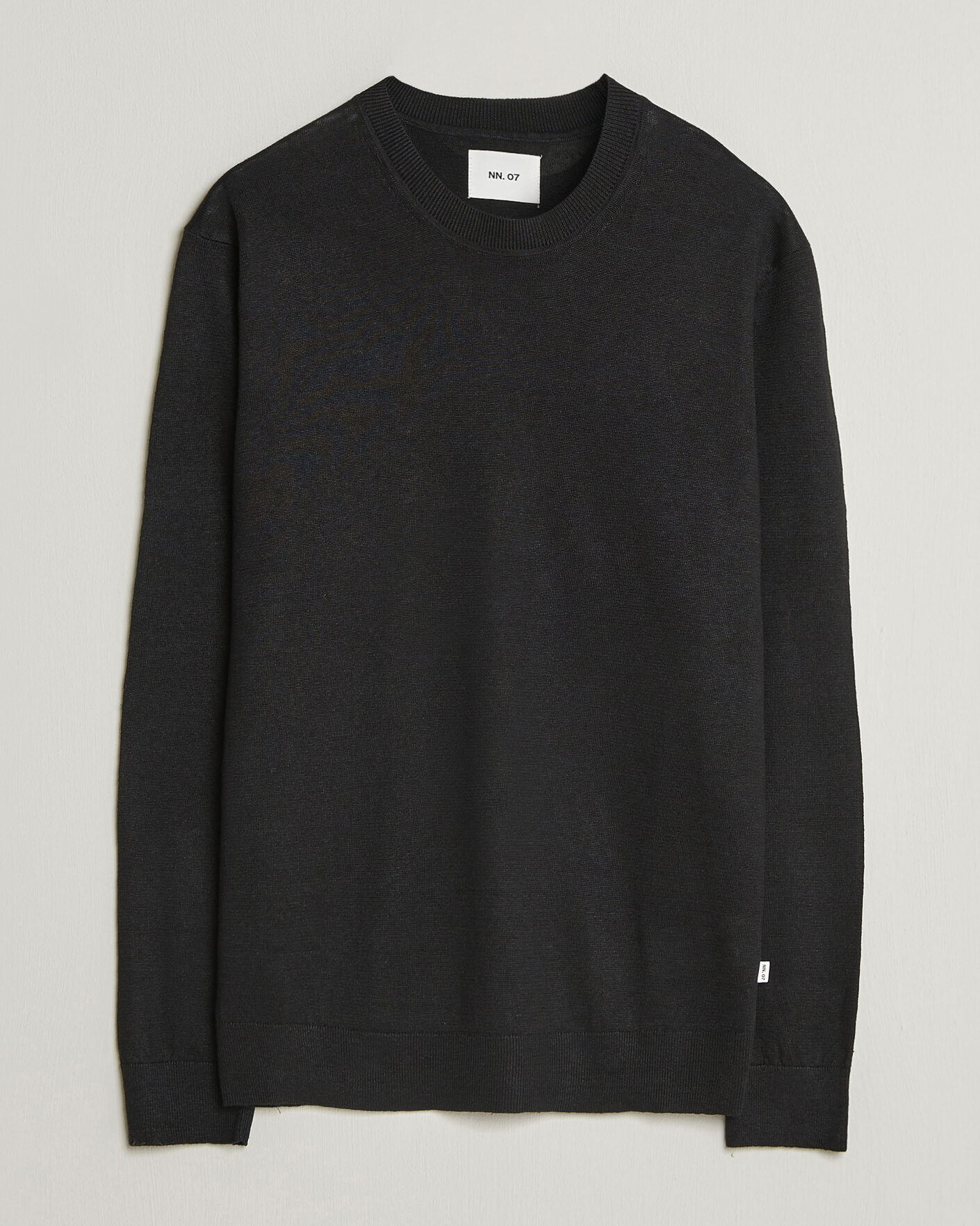 Homme | Pulls Et Tricots | NN07 | Ted Linen Knitted Sweater Black