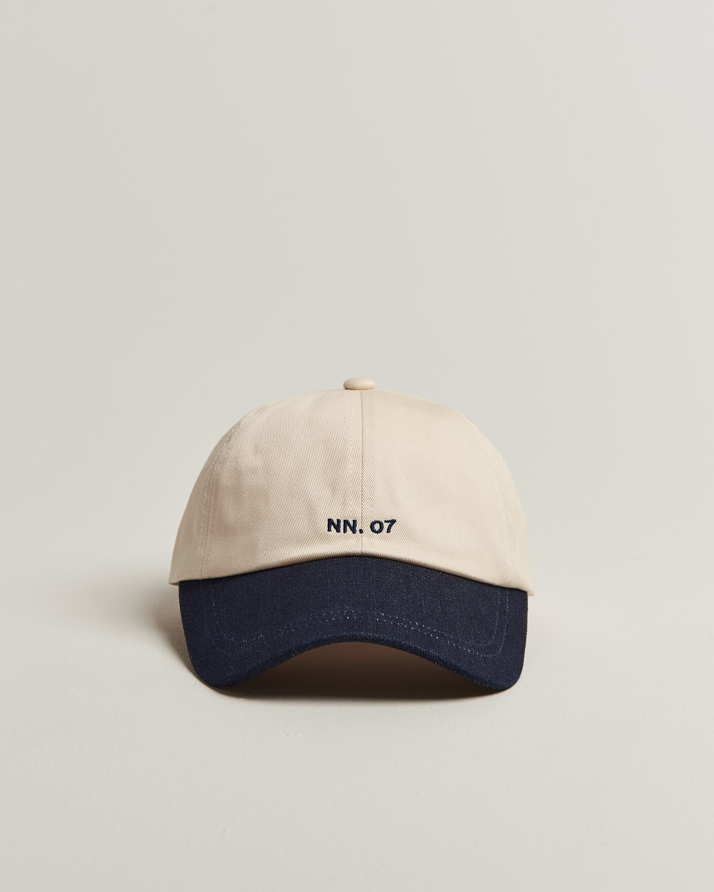 Homme | Bobs Et Casquettes | NN07 | Logo Cap Raw Indigo