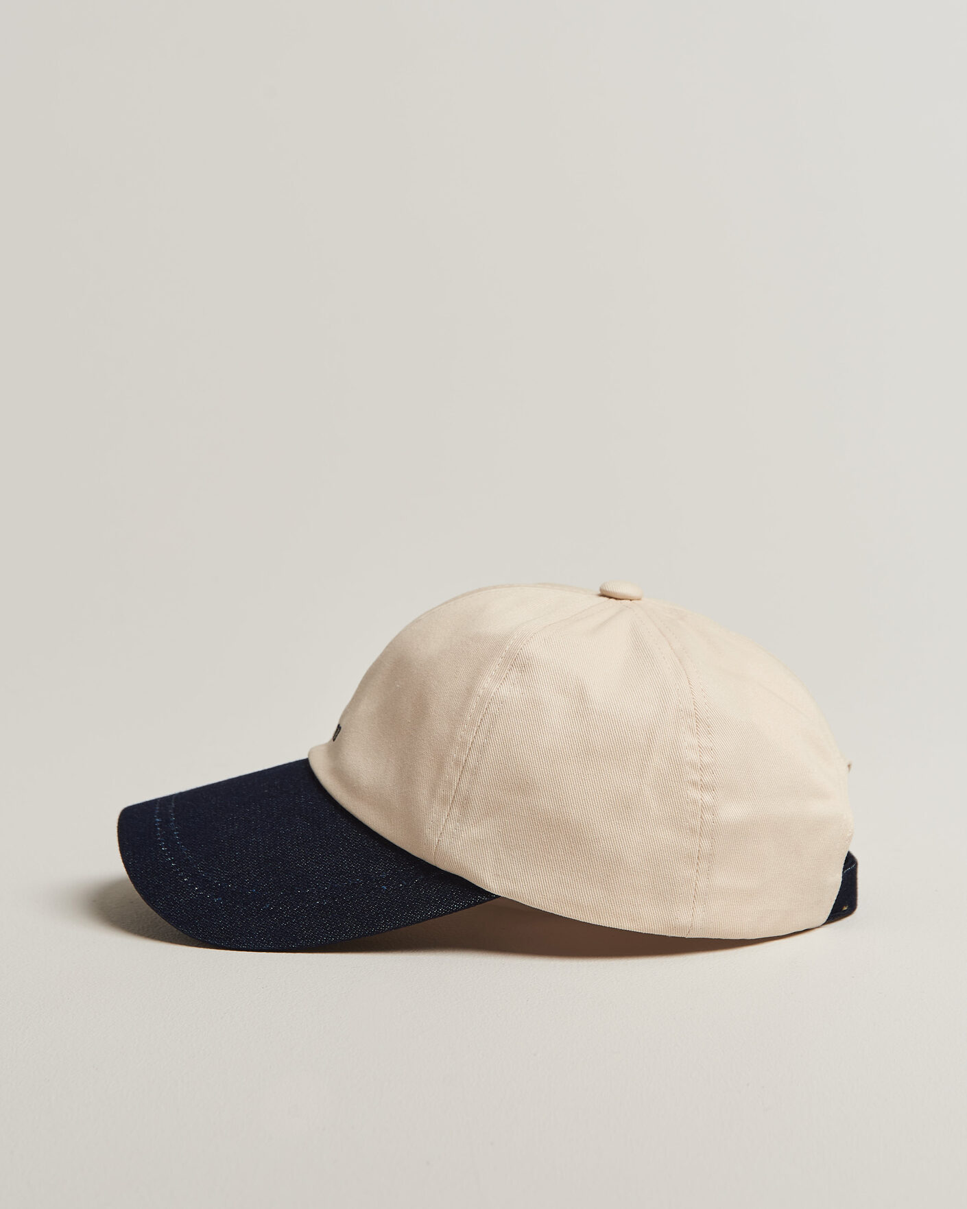 Homme | Bobs Et Casquettes | NN07 | Logo Cap Raw Indigo
