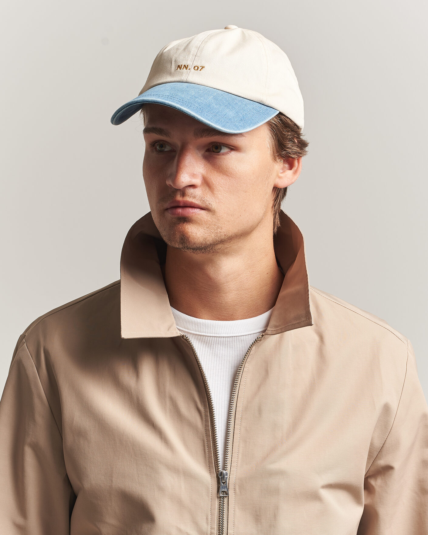 Homme | Bobs Et Casquettes | NN07 | Logo Cap Light Blue
