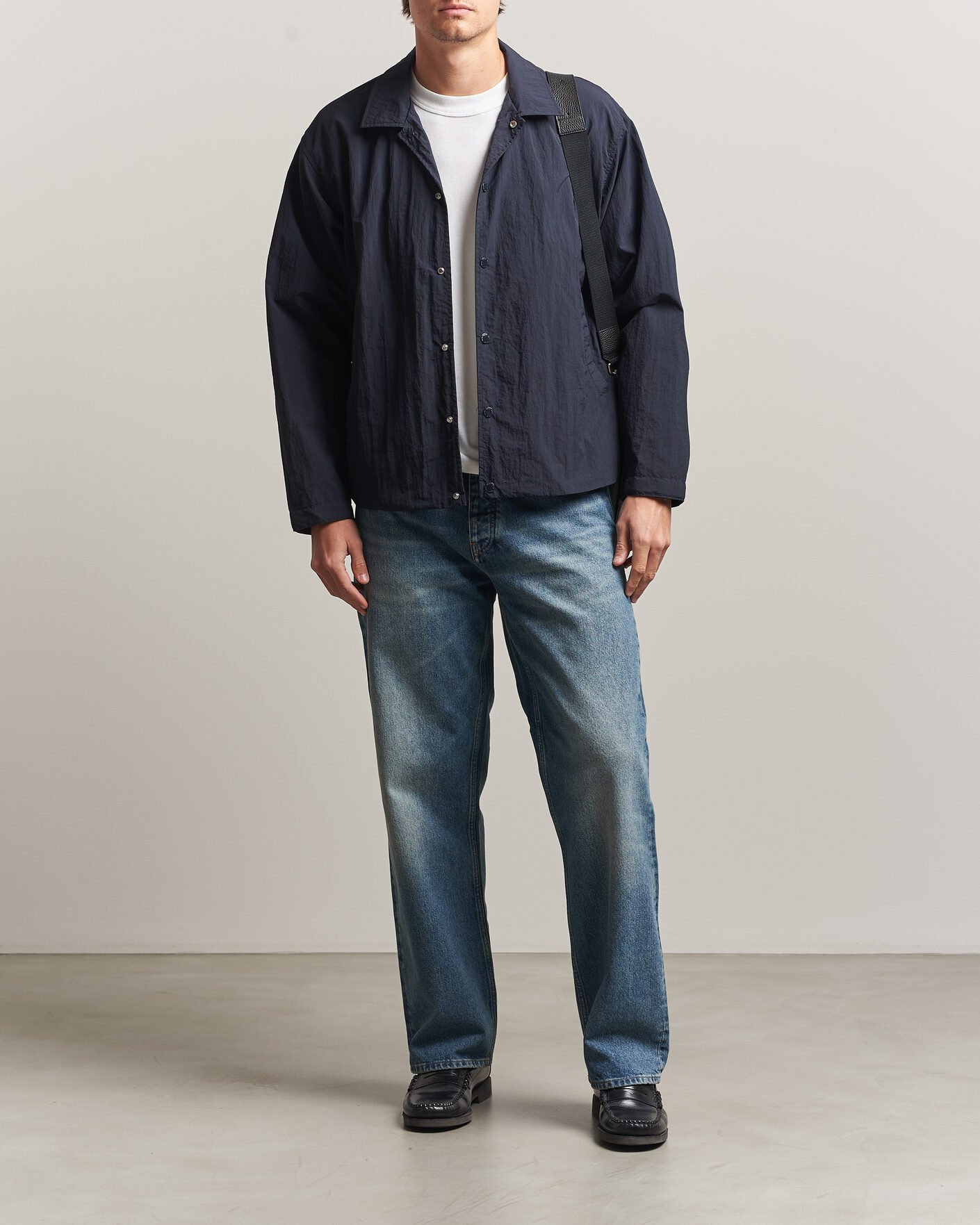 Homme | Manteaux Et Vestes | NN07 | Frenton Coach Jacket Deep Navy