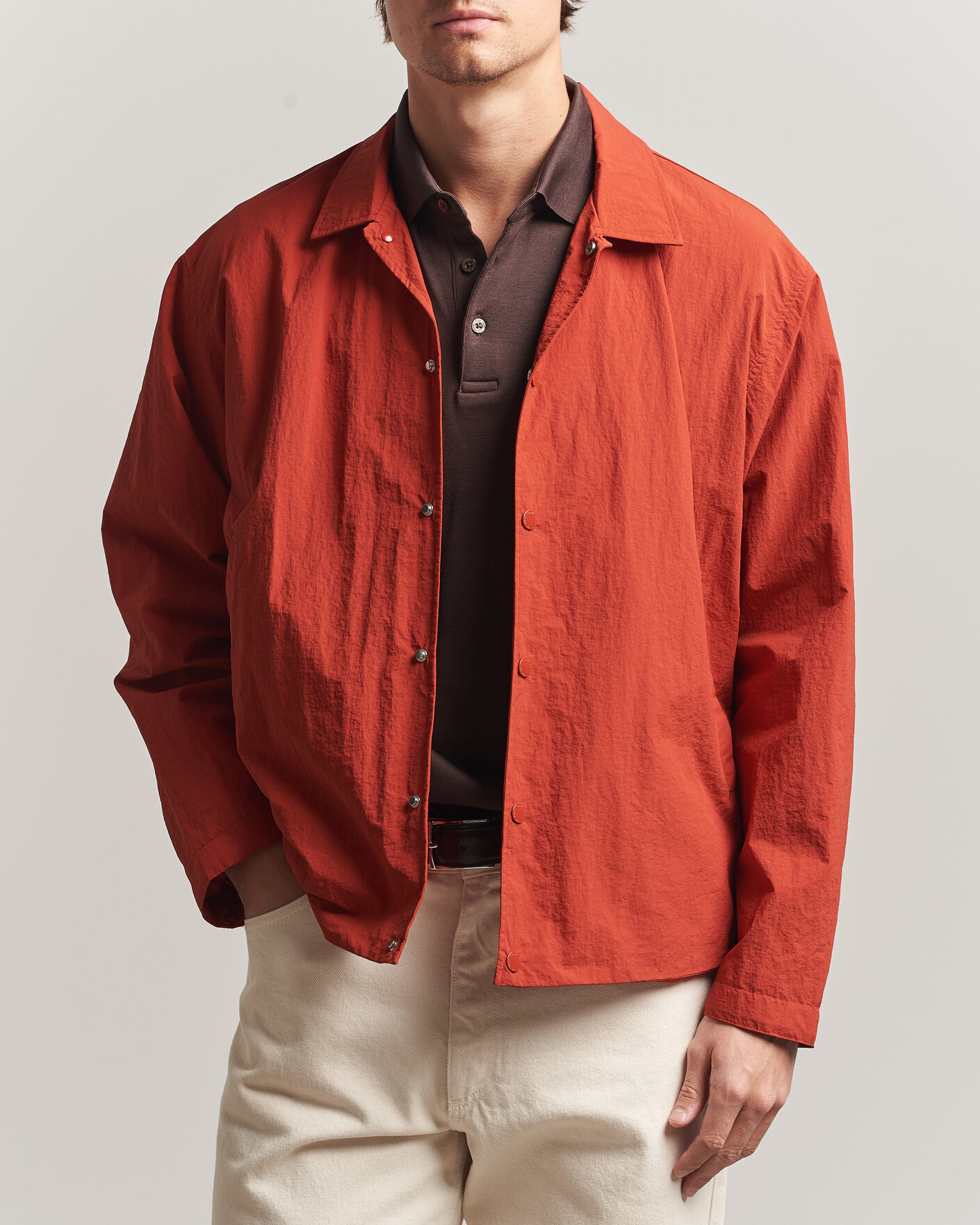 Homme | Manteaux Et Vestes | NN07 | Frenton Coach Jacket Sienna Heat