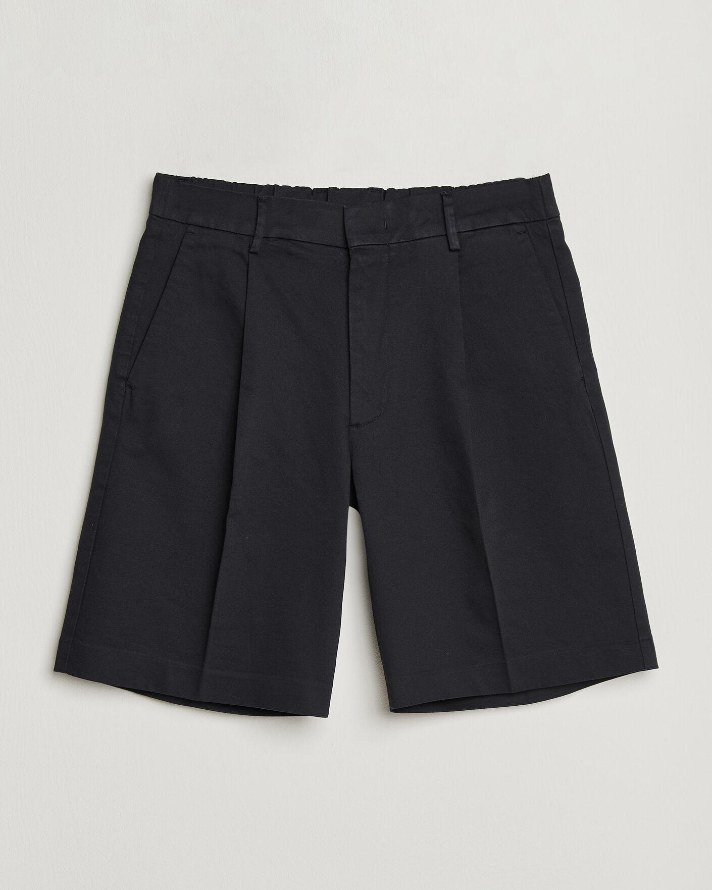 Homme | Shorts | NN07 | Kay Relaxed Fit Cotton Drawstring Shorts Navy Blue